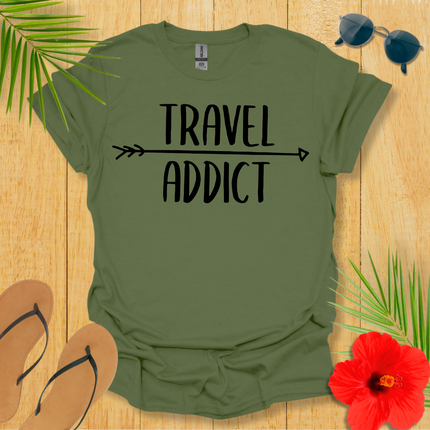 Travel Addict T-Shirt
