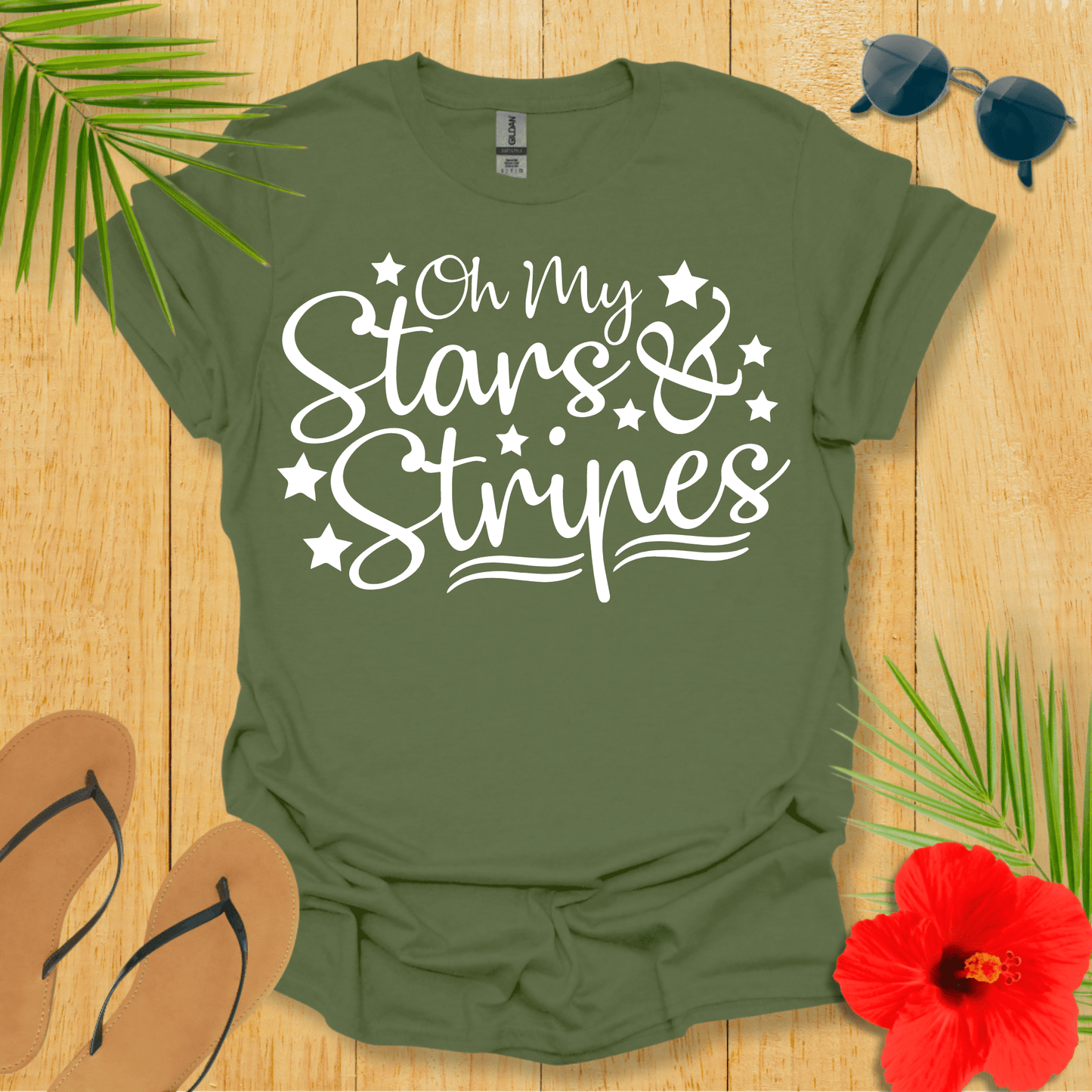 Oh My Stars & Stripes T-Shirt