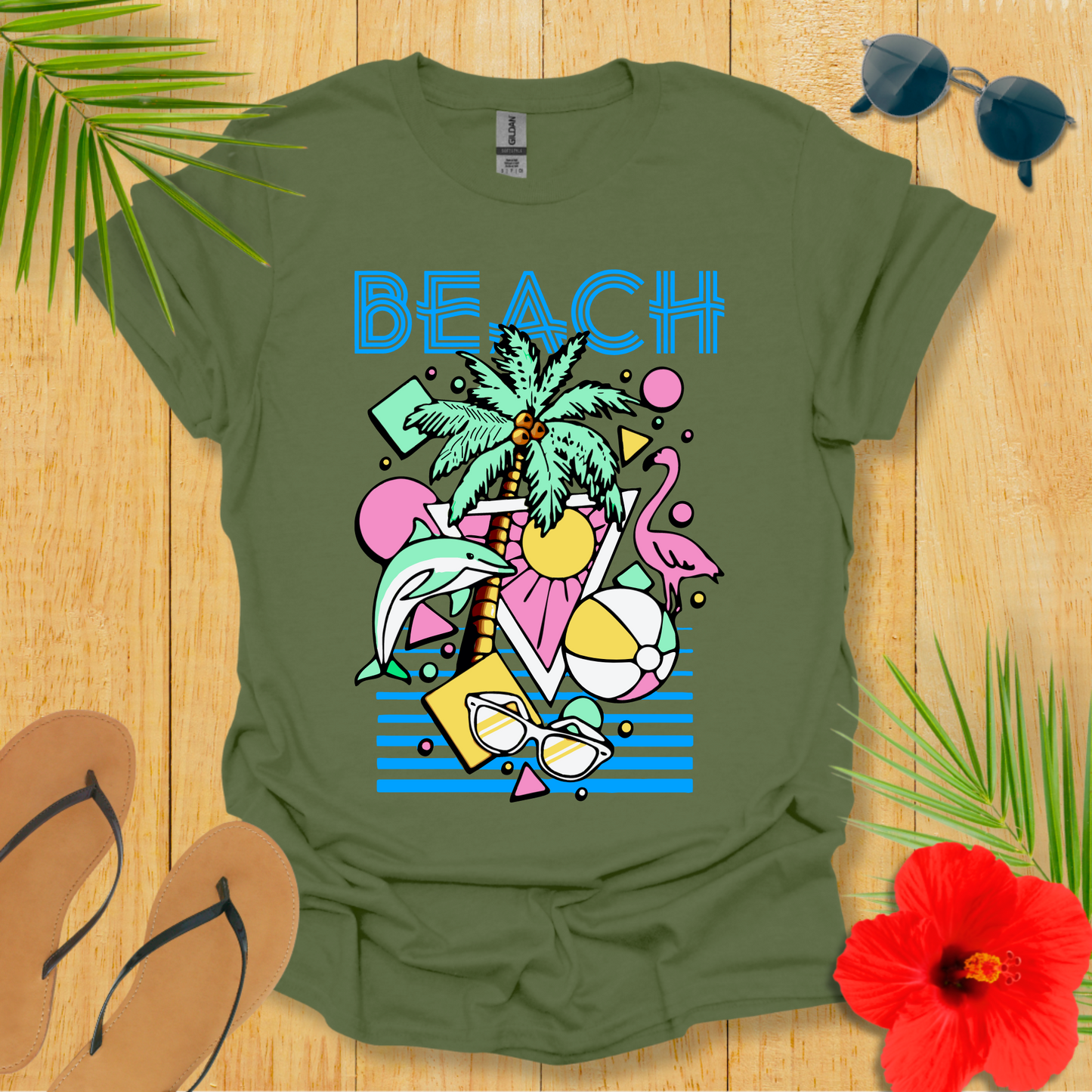 80s Beach T-Shirt