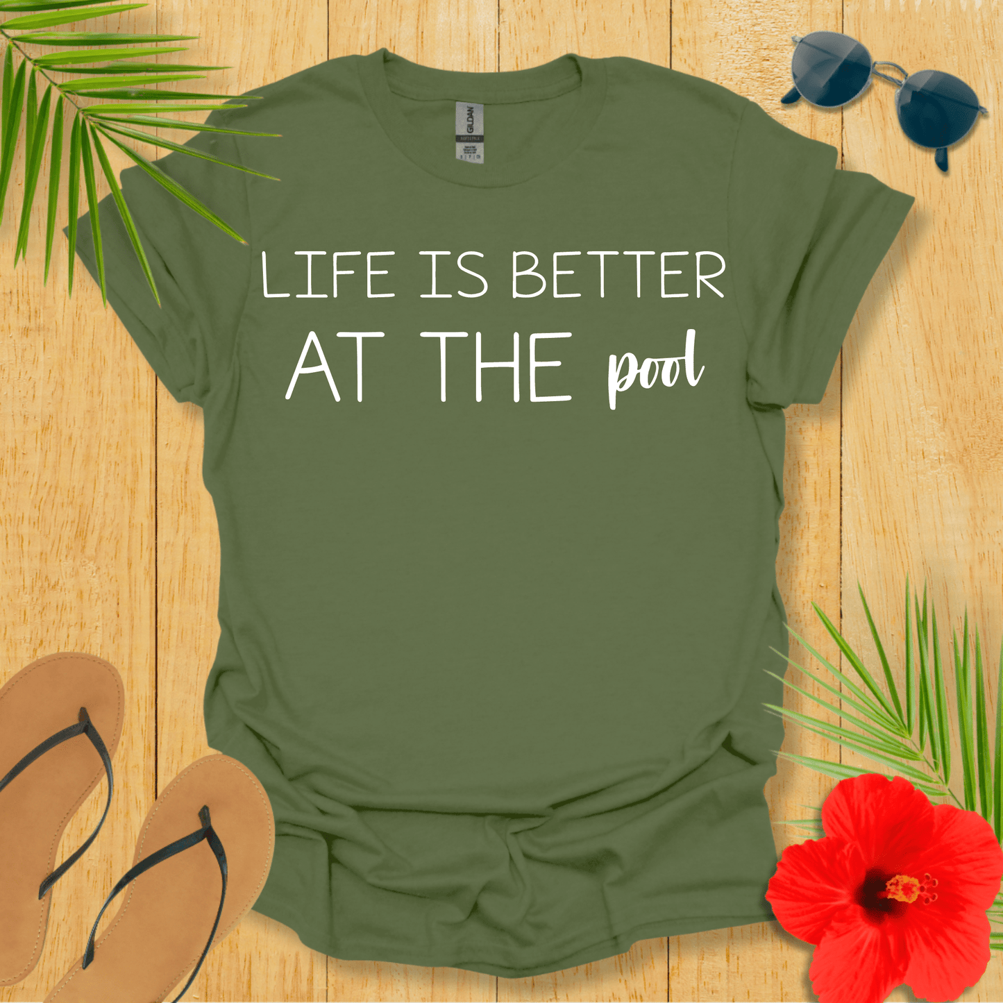 Life Is Better At The Pool T-Shirt