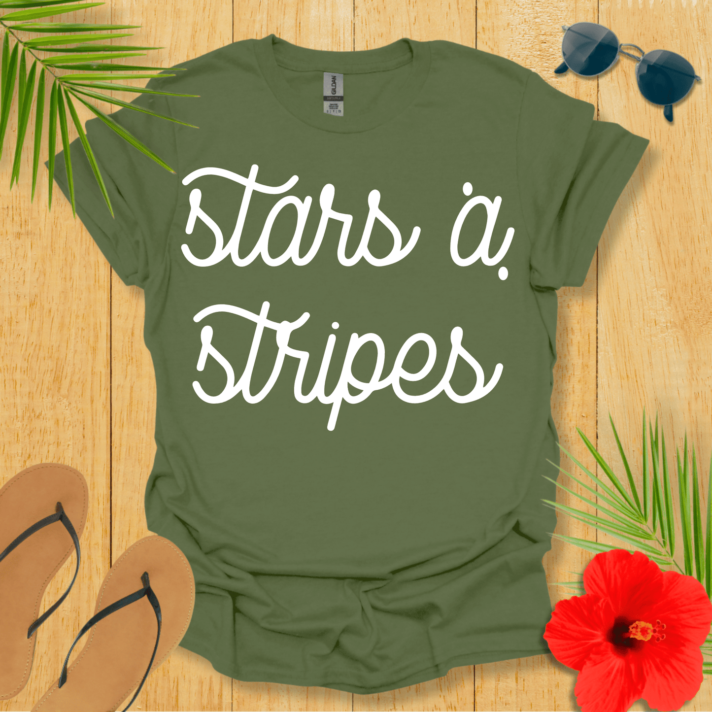 Starts A Stripes T-Shirt