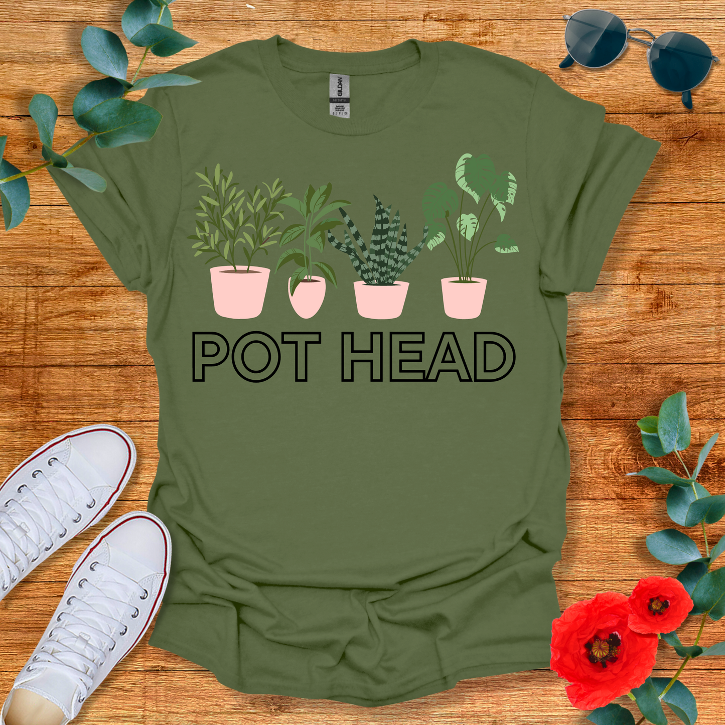 Pink Pots T-Shirt