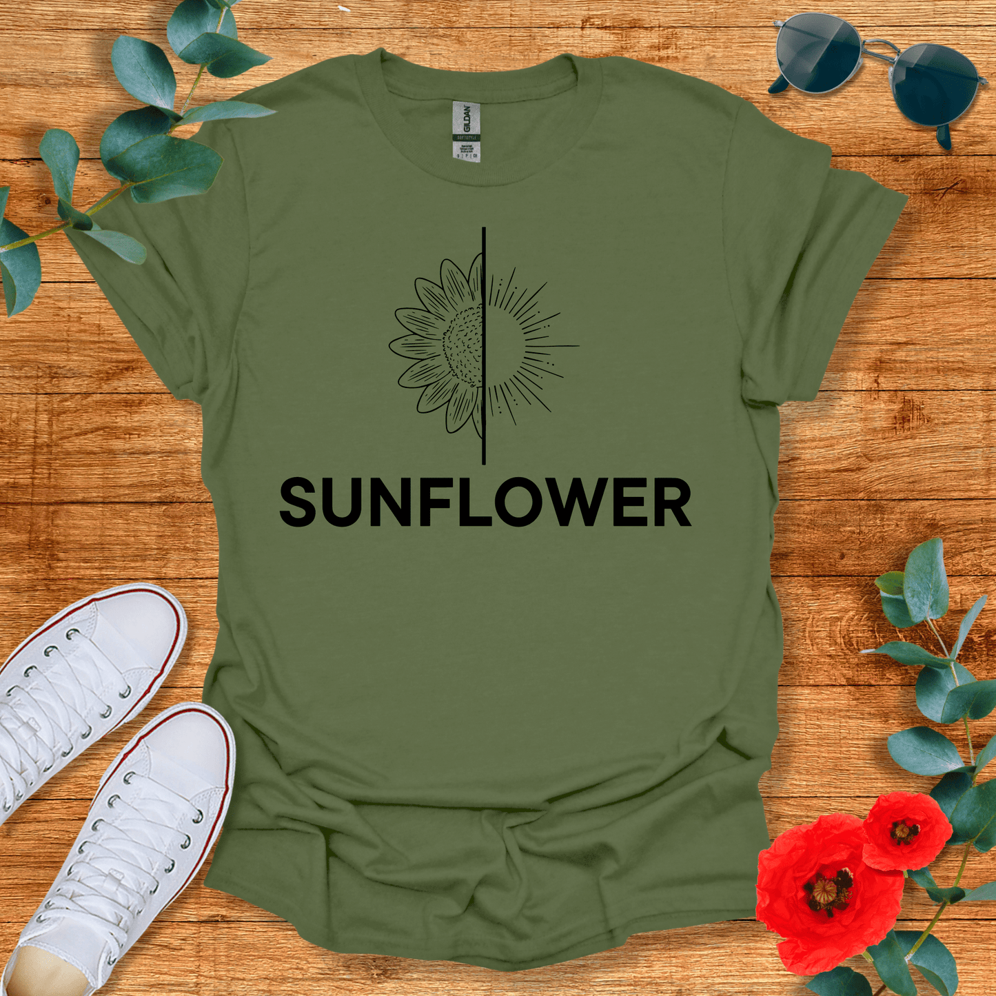 Sun + Flower T-Shirt