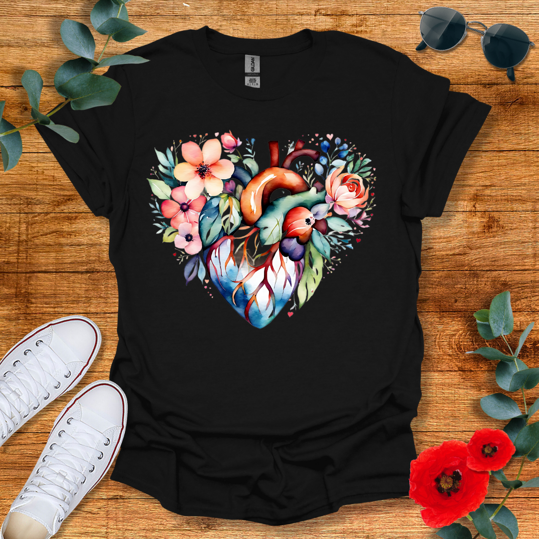 Heart of Flowers T-Shirt