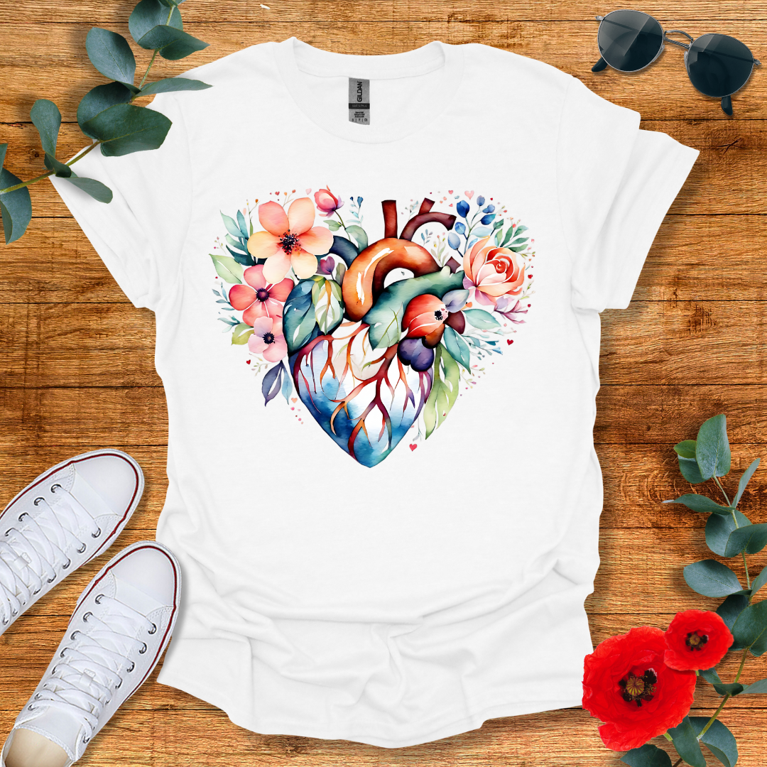 Heart of Flowers T-Shirt