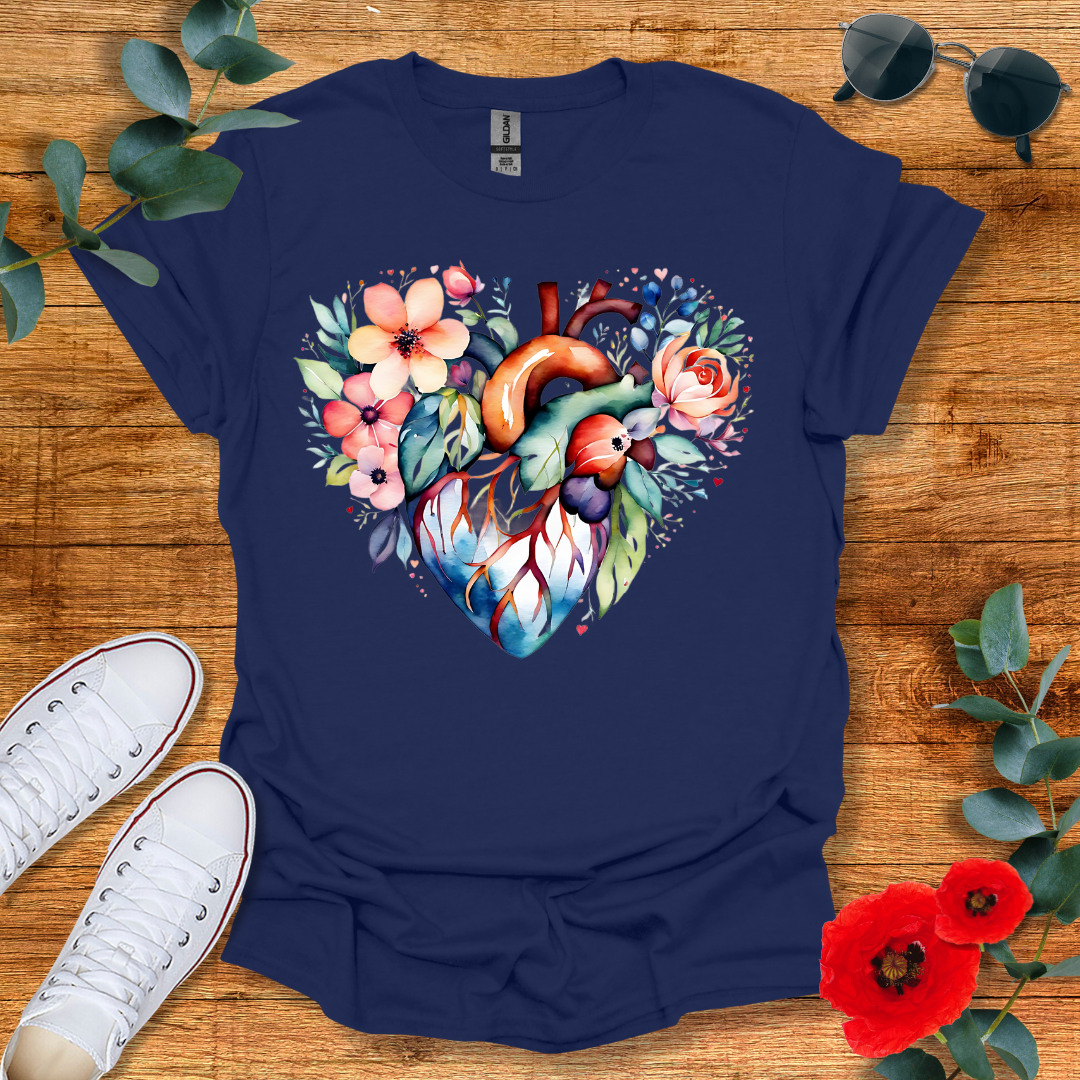 Heart of Flowers T-Shirt