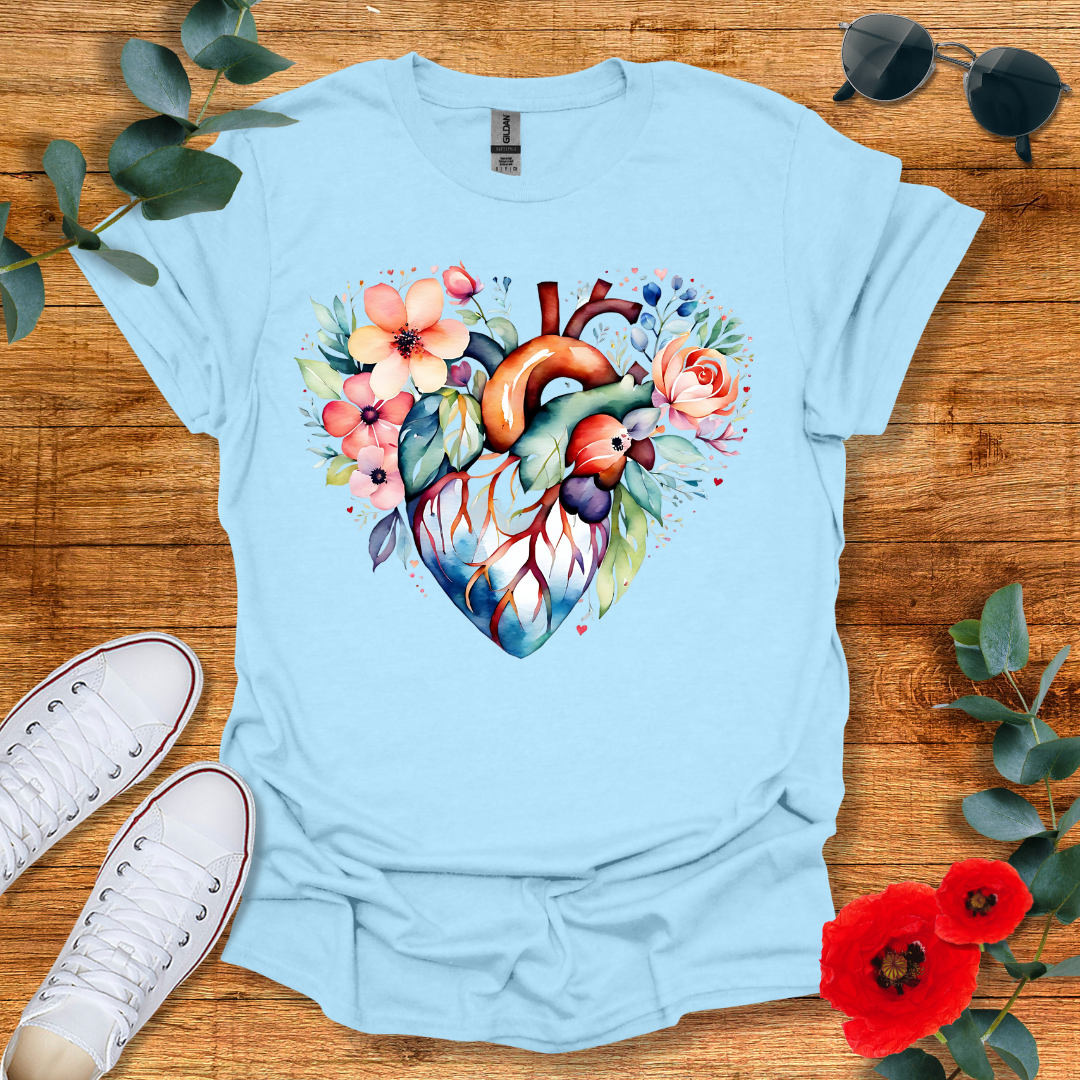 Heart of Flowers T-Shirt