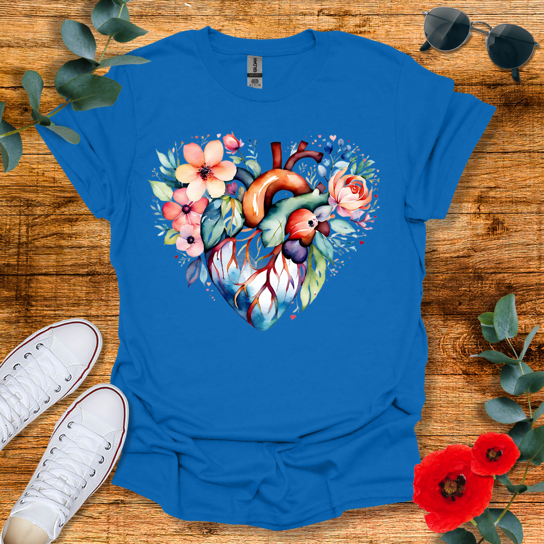 Heart of Flowers T-Shirt