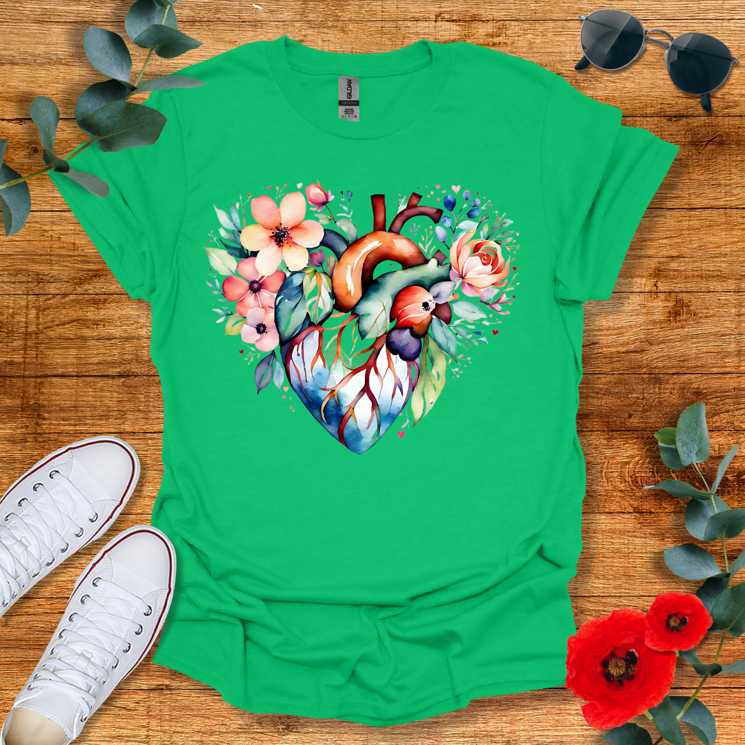 Heart of Flowers T-Shirt