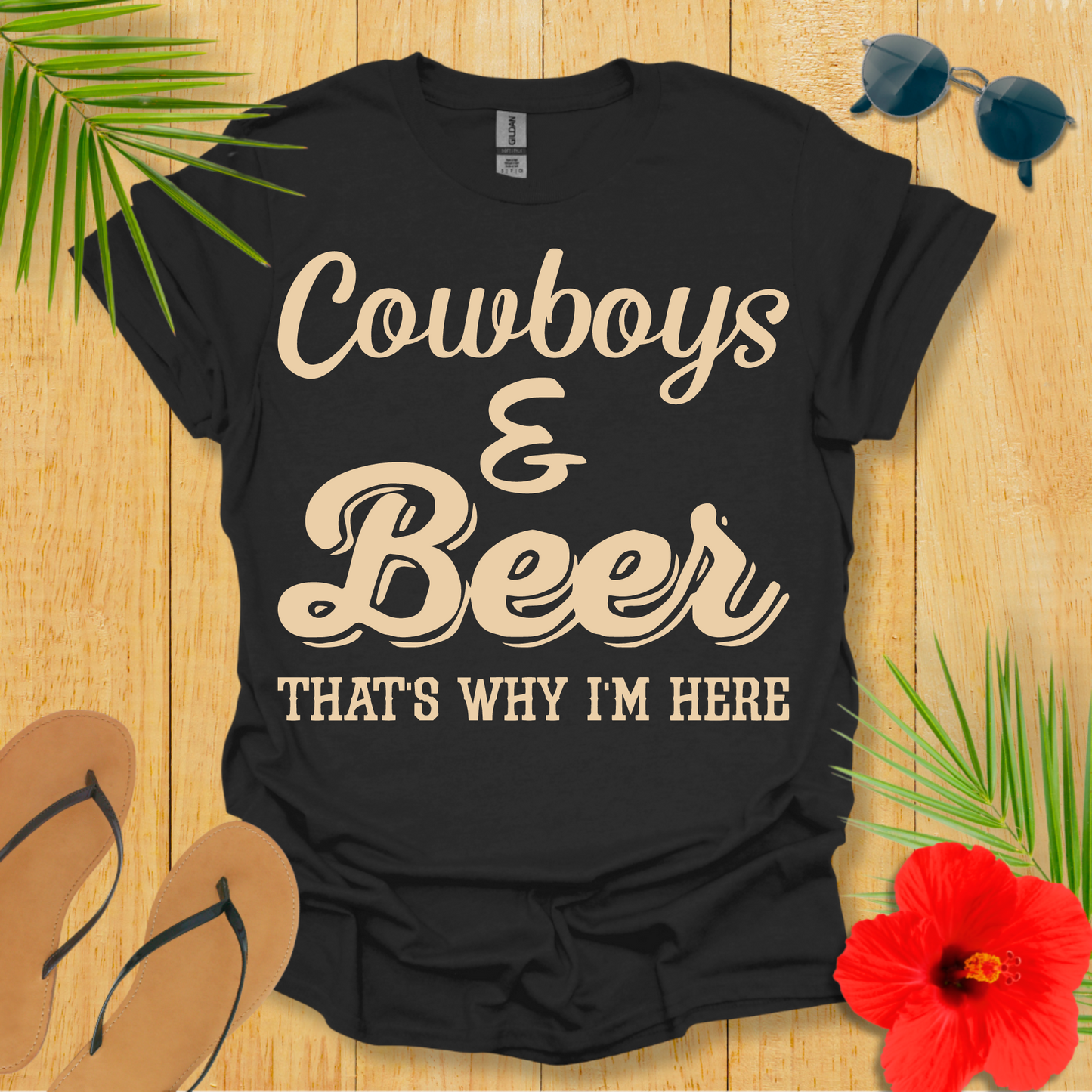 Cowboys and Beer T-Shirt