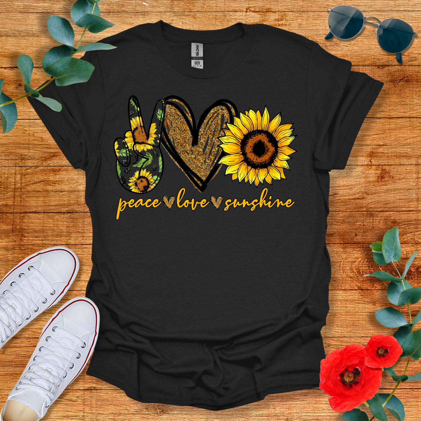 Peace Love Sunshine T-Shirt