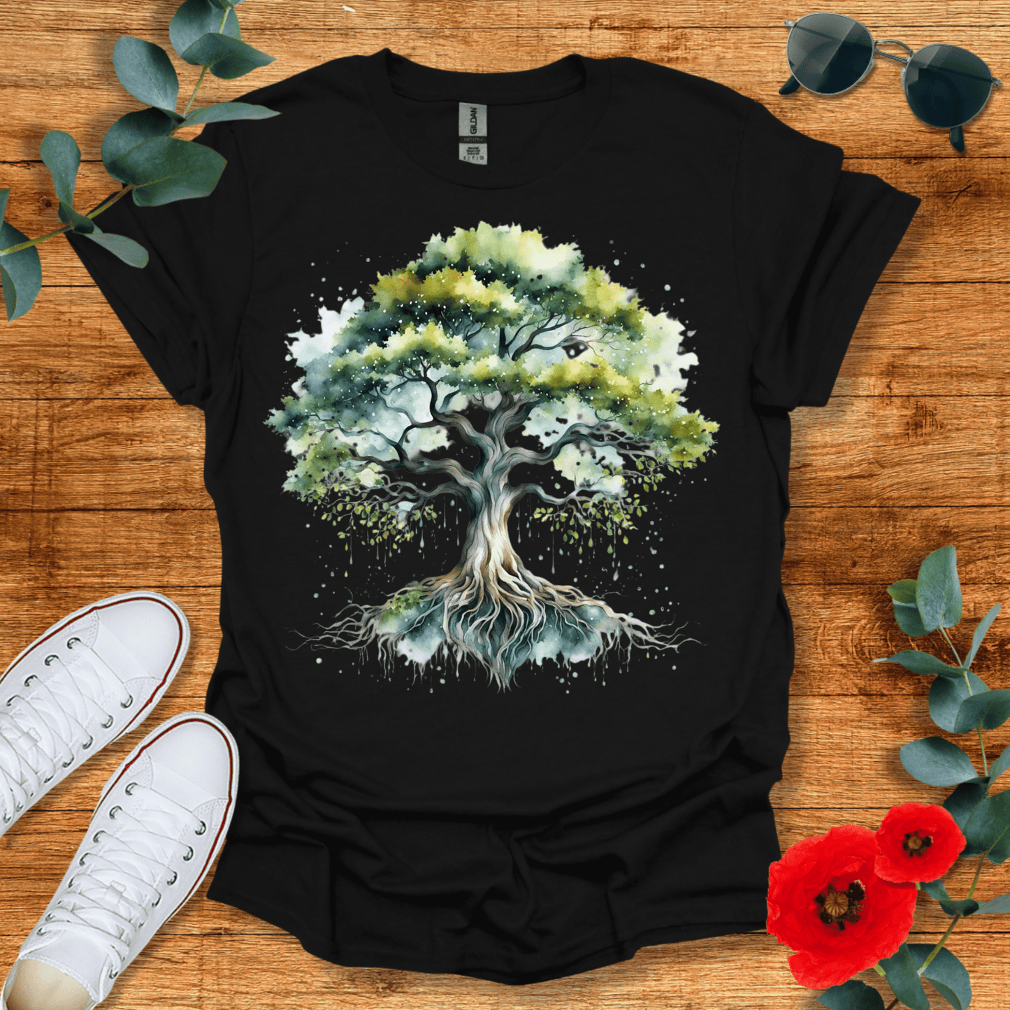 Watercolor Tree T-Shirt