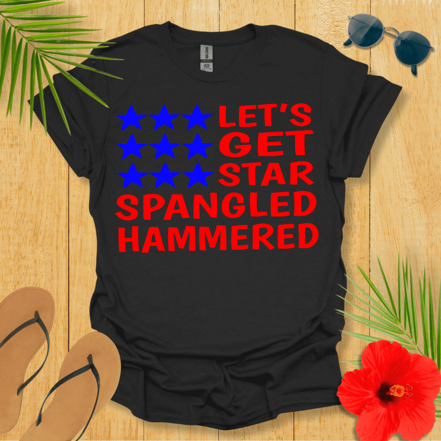 Star Spangled Hammered T-Shirt