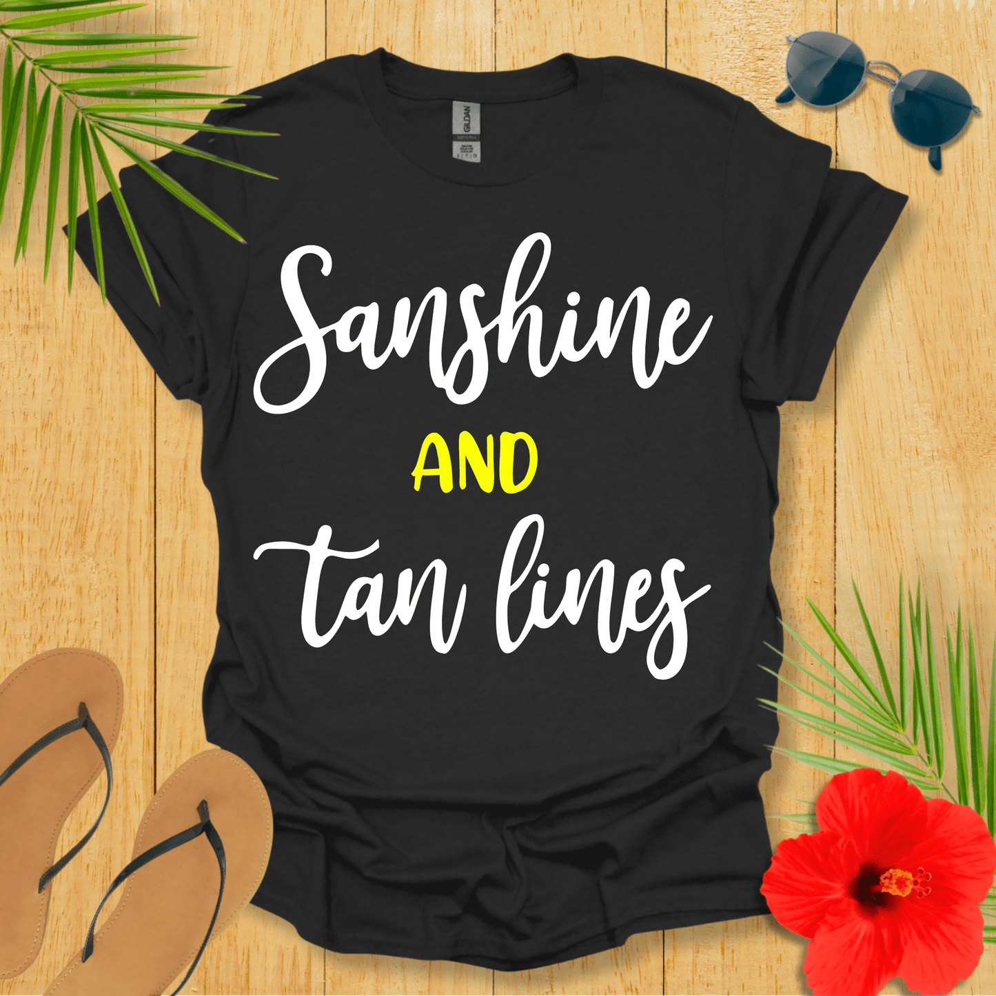 Sunshine and Tan Lines T-Shirt