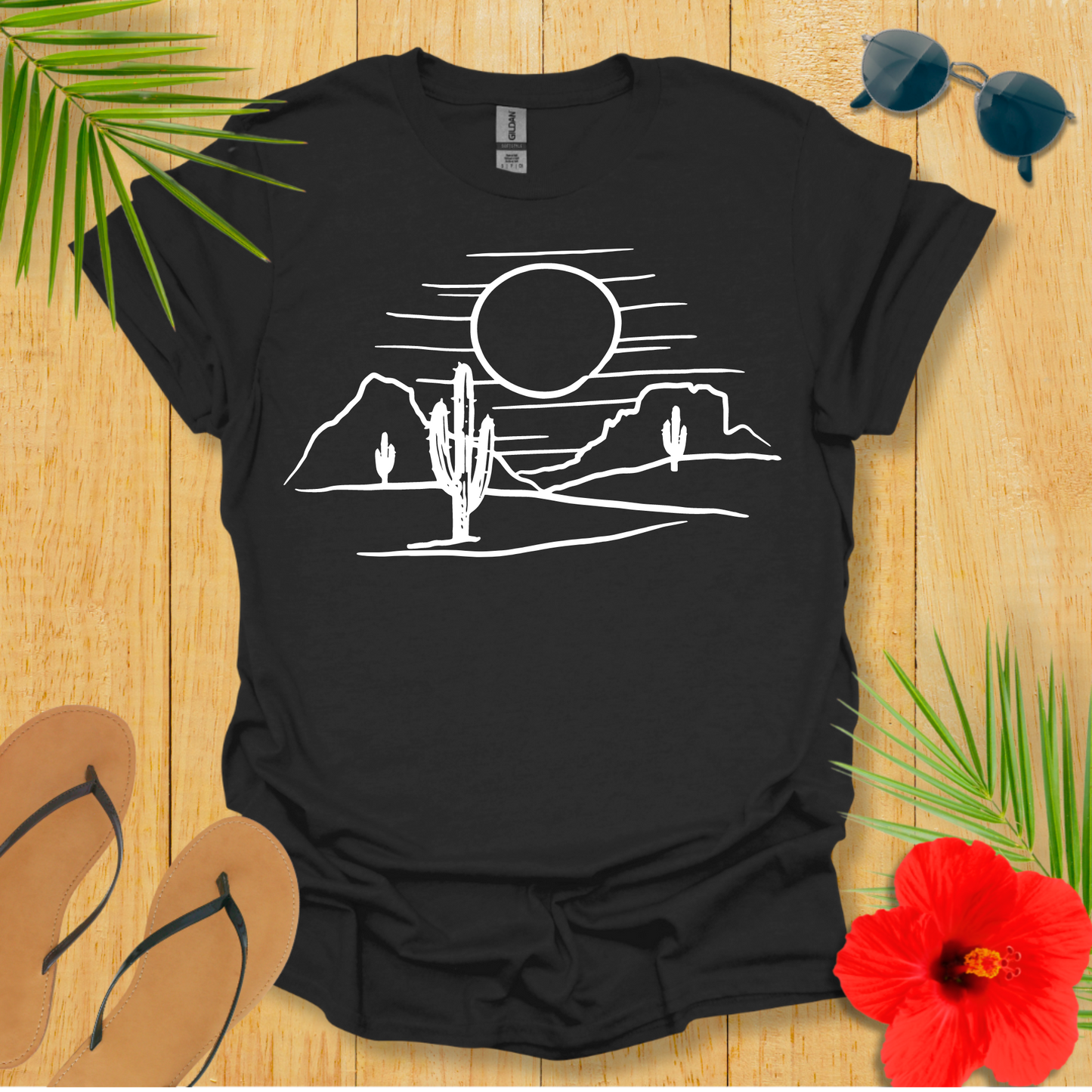 Sunset Cactus T-Shirt