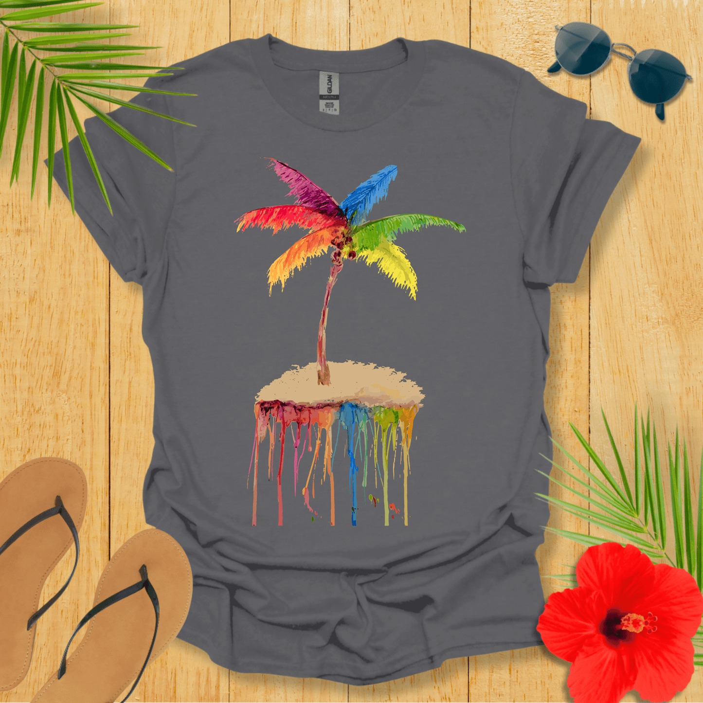 Watercolor Palm T-Shirt