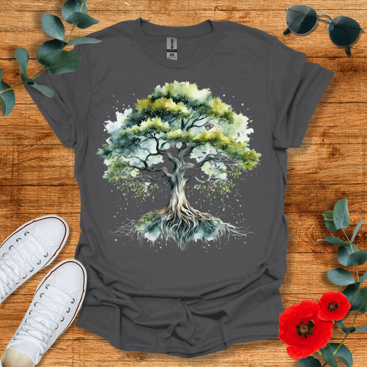 Watercolor Tree T-Shirt