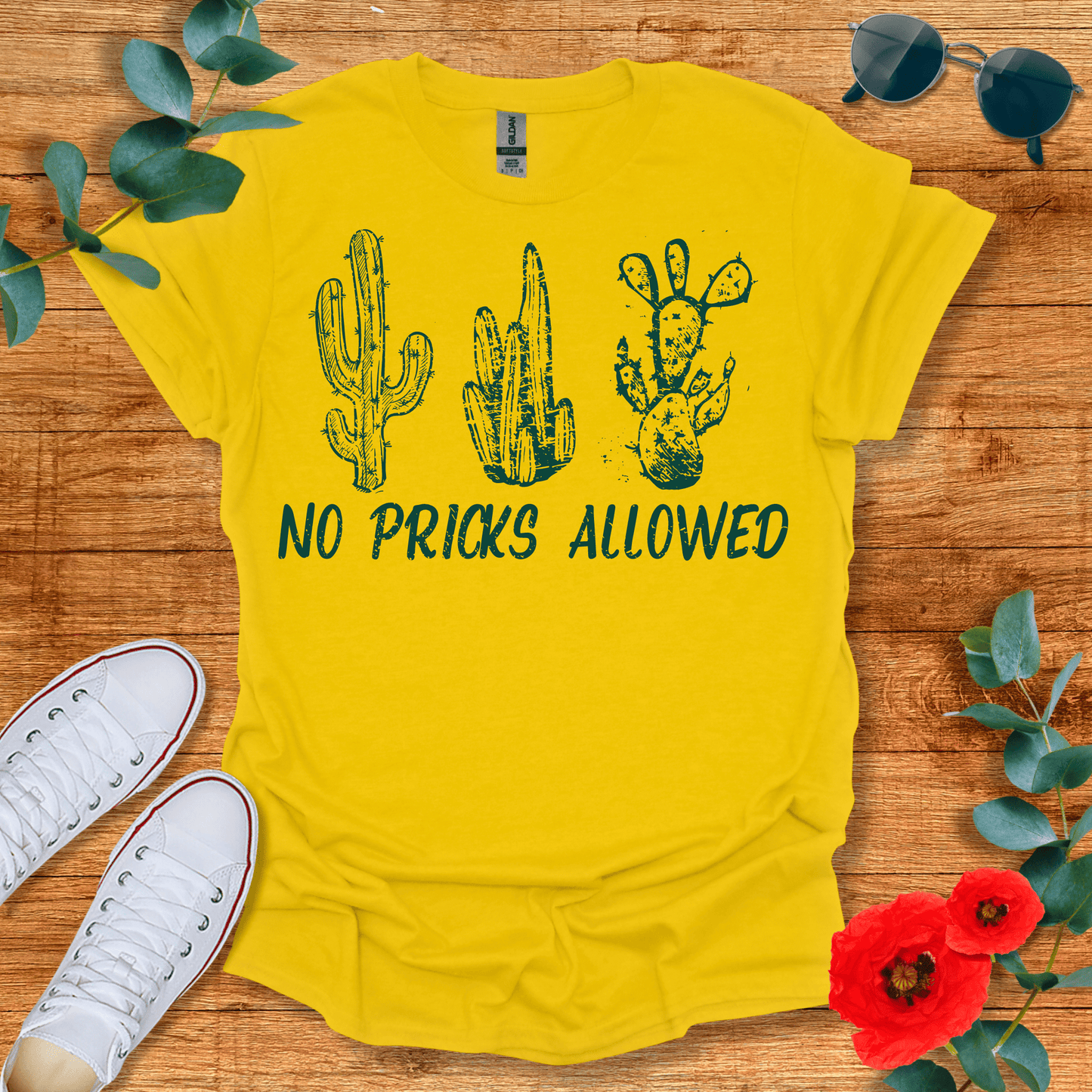 No Pricks Allowed T-Shirt