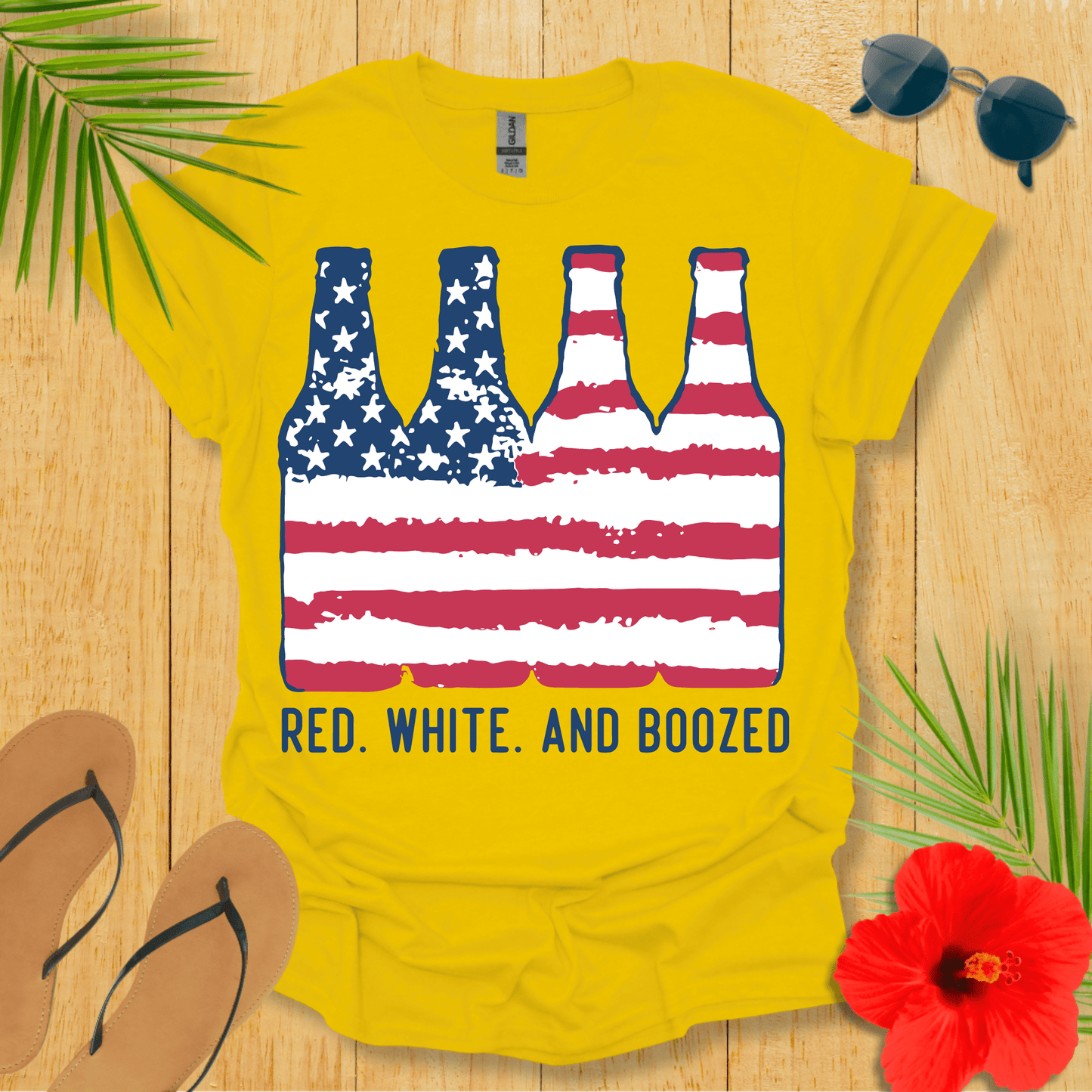 Red White and Boozed T-Shirt