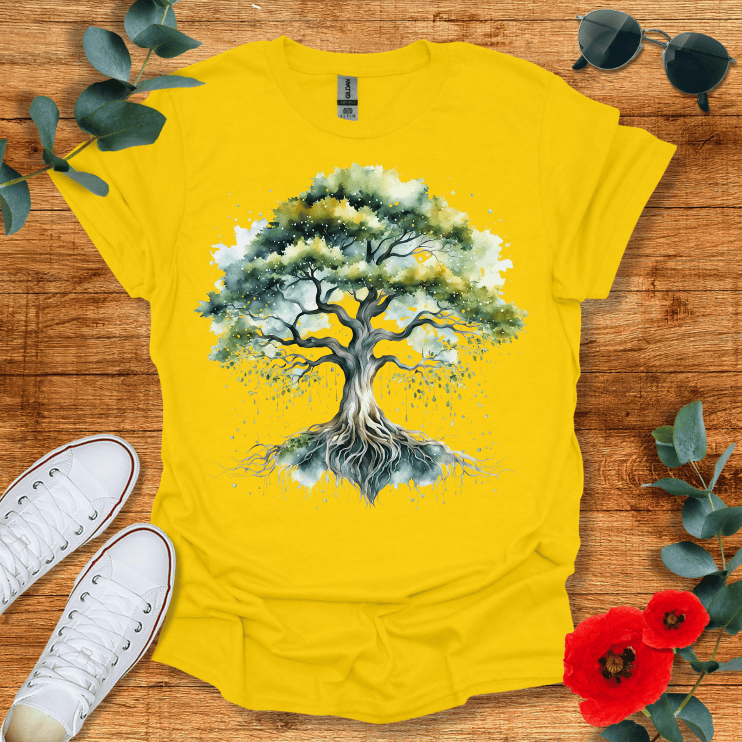 Watercolor Tree T-Shirt