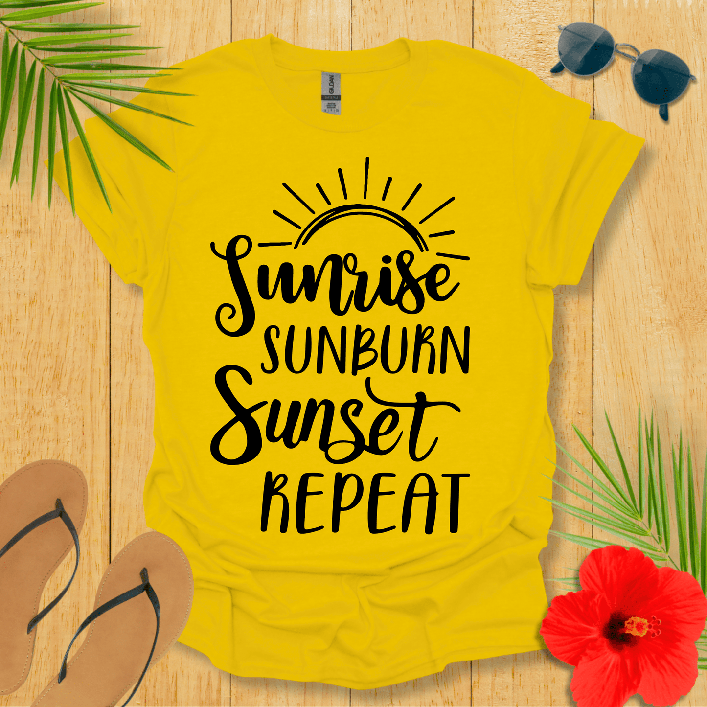 Sunrise Repeat T-Shirt