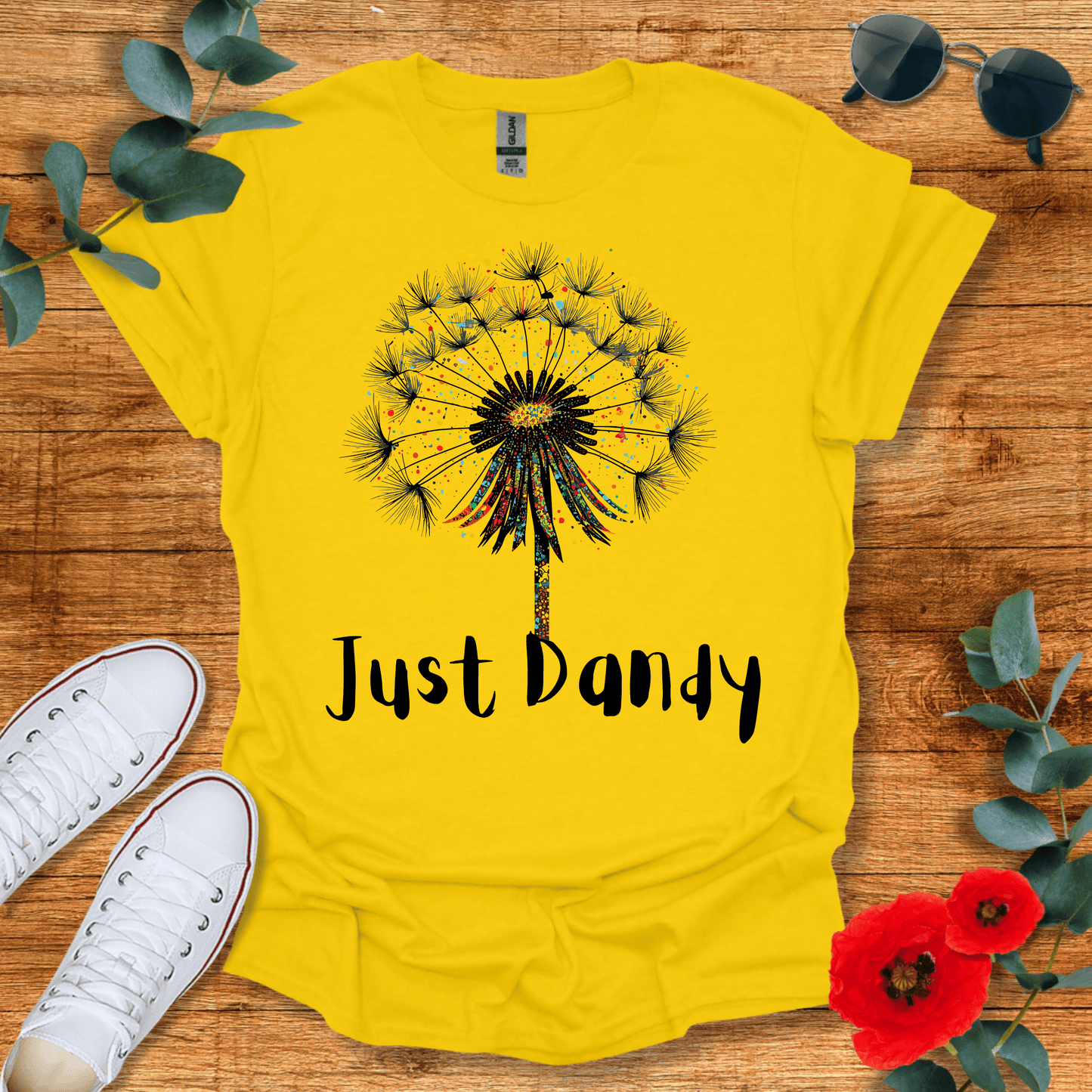 Rainbow Dandelion T-Shirt