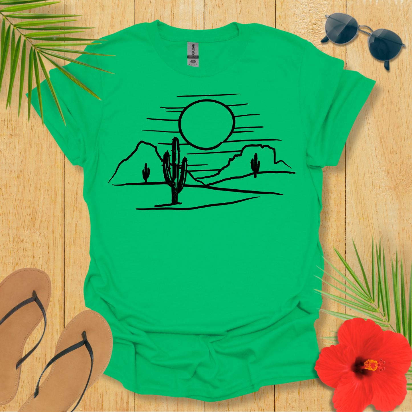 Sunset Cactus T-Shirt