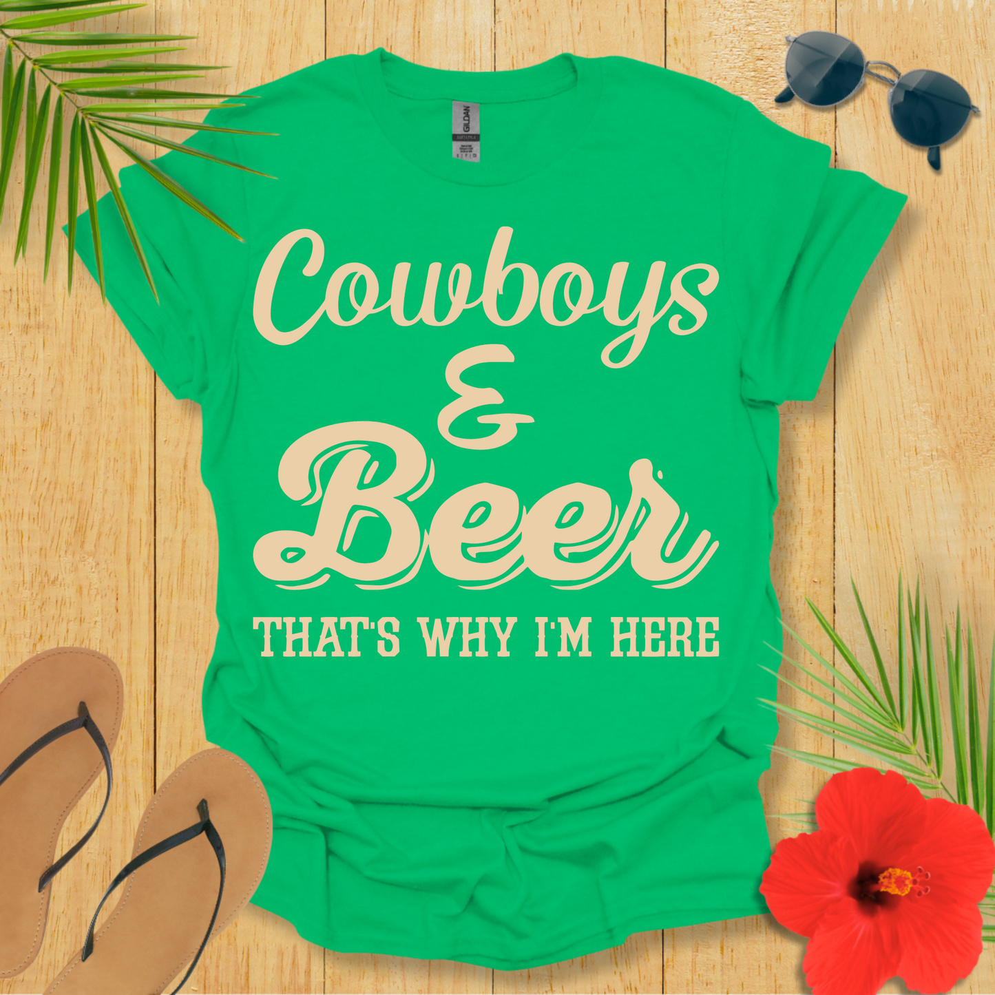 Cowboys and Beer T-Shirt