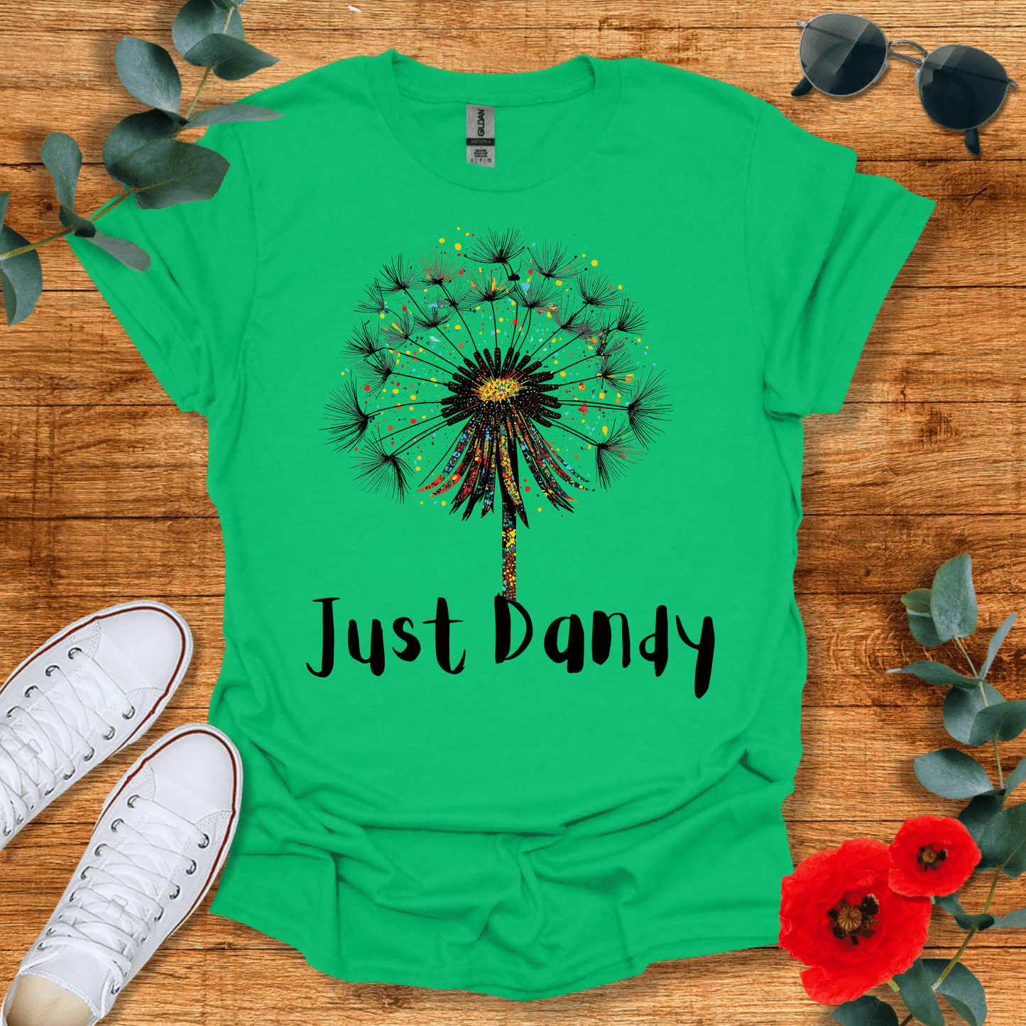 Rainbow Dandelion T-Shirt