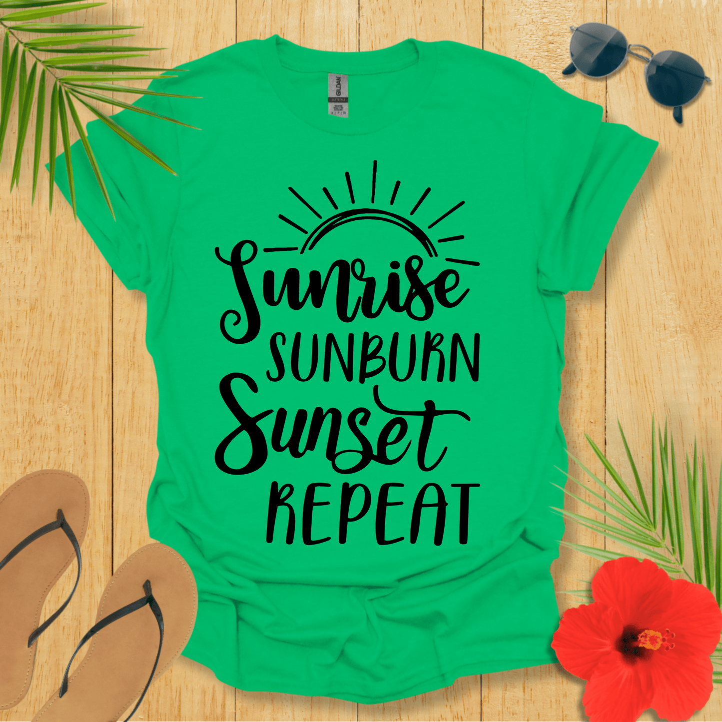 Sunrise Repeat T-Shirt