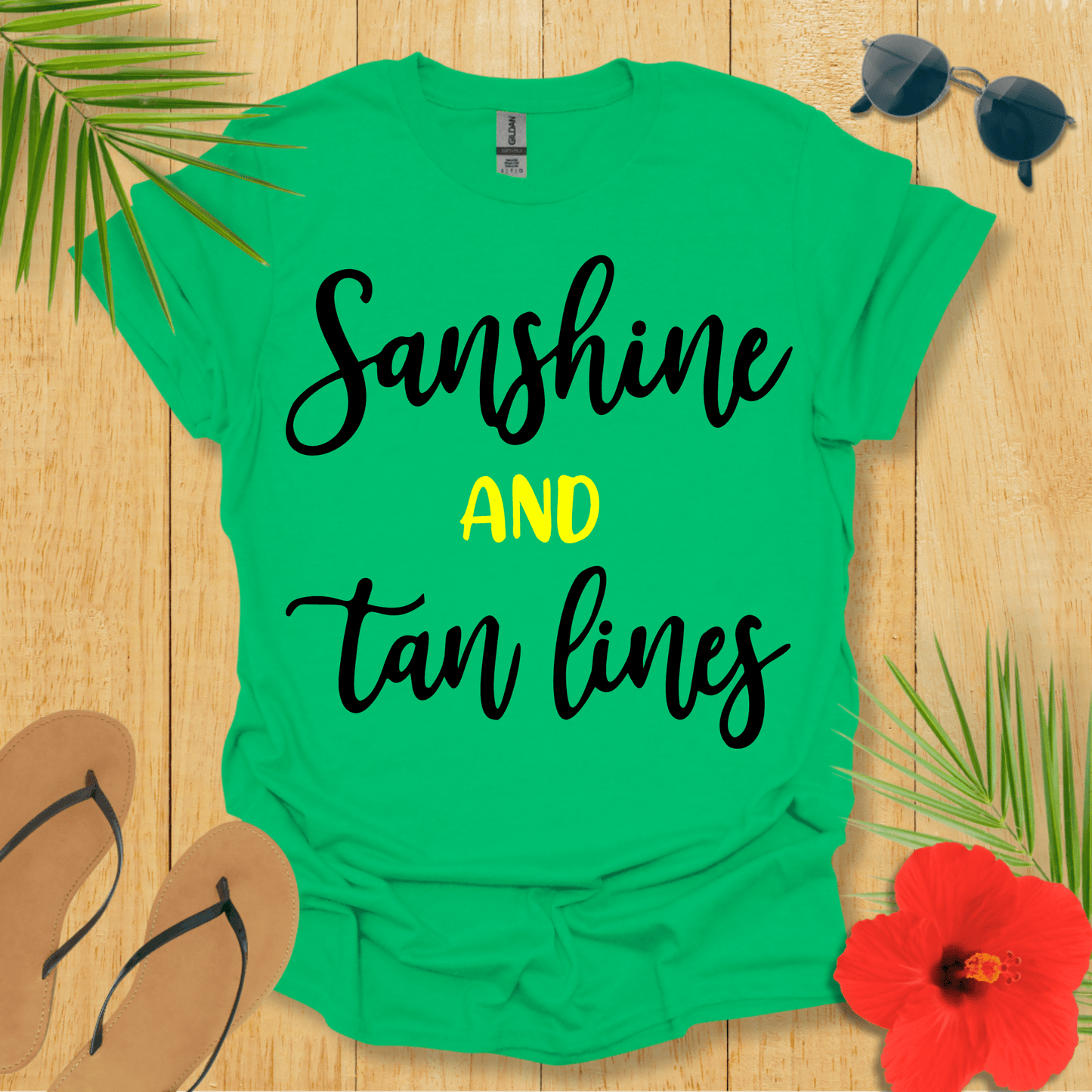 Sunshine and Tan Lines T-Shirt