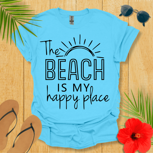 The Beach Is My Happy Place T-Shirt