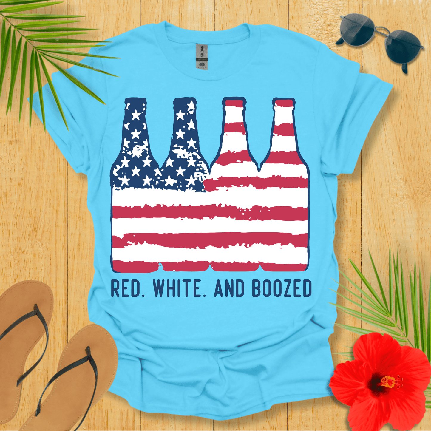 Red White and Boozed T-Shirt