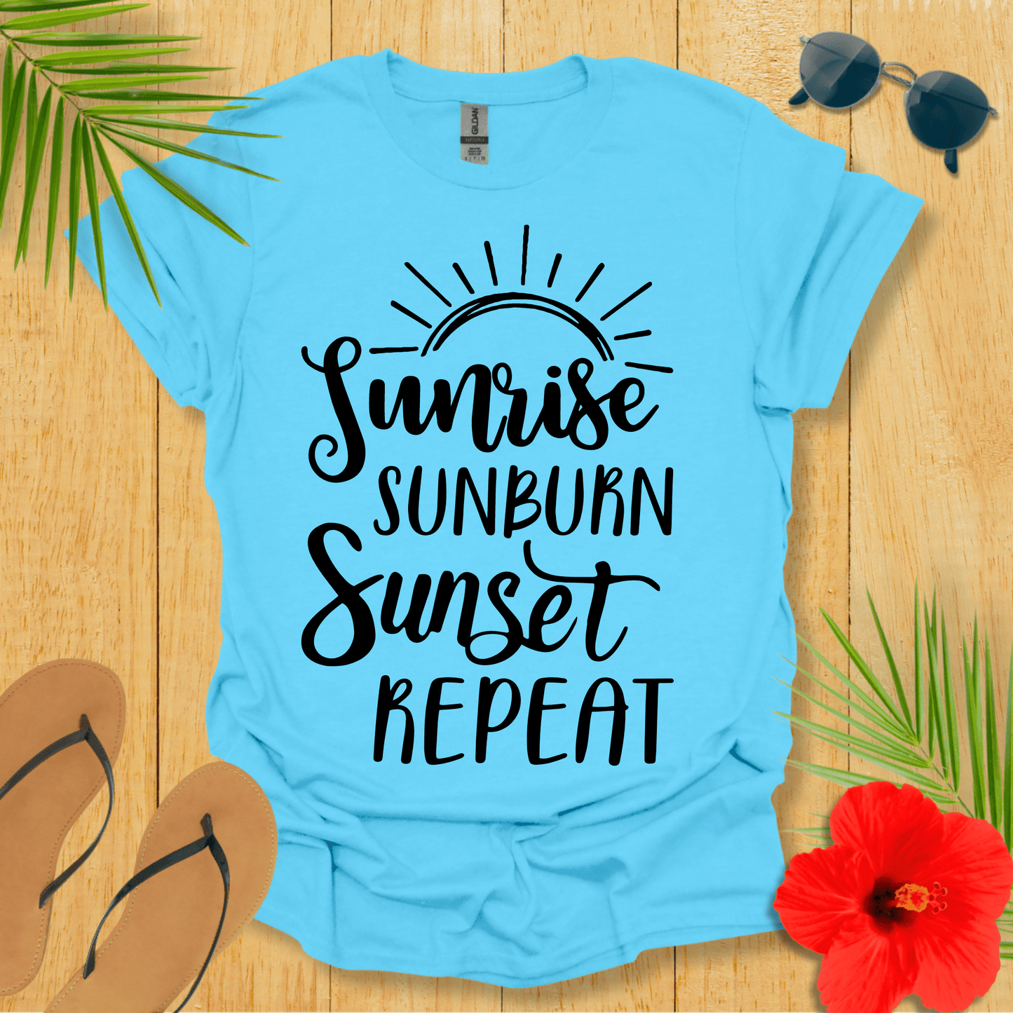 Sunrise Repeat T-Shirt