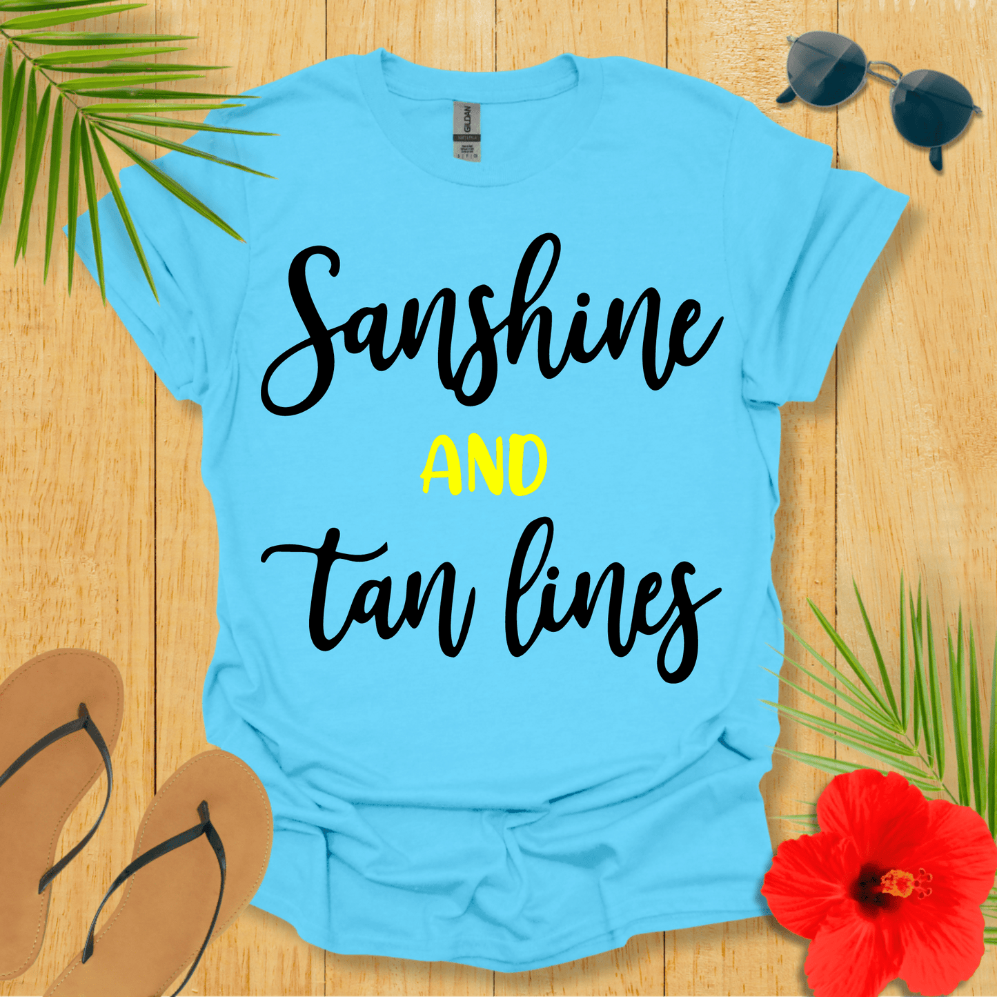 Sunshine and Tan Lines T-Shirt