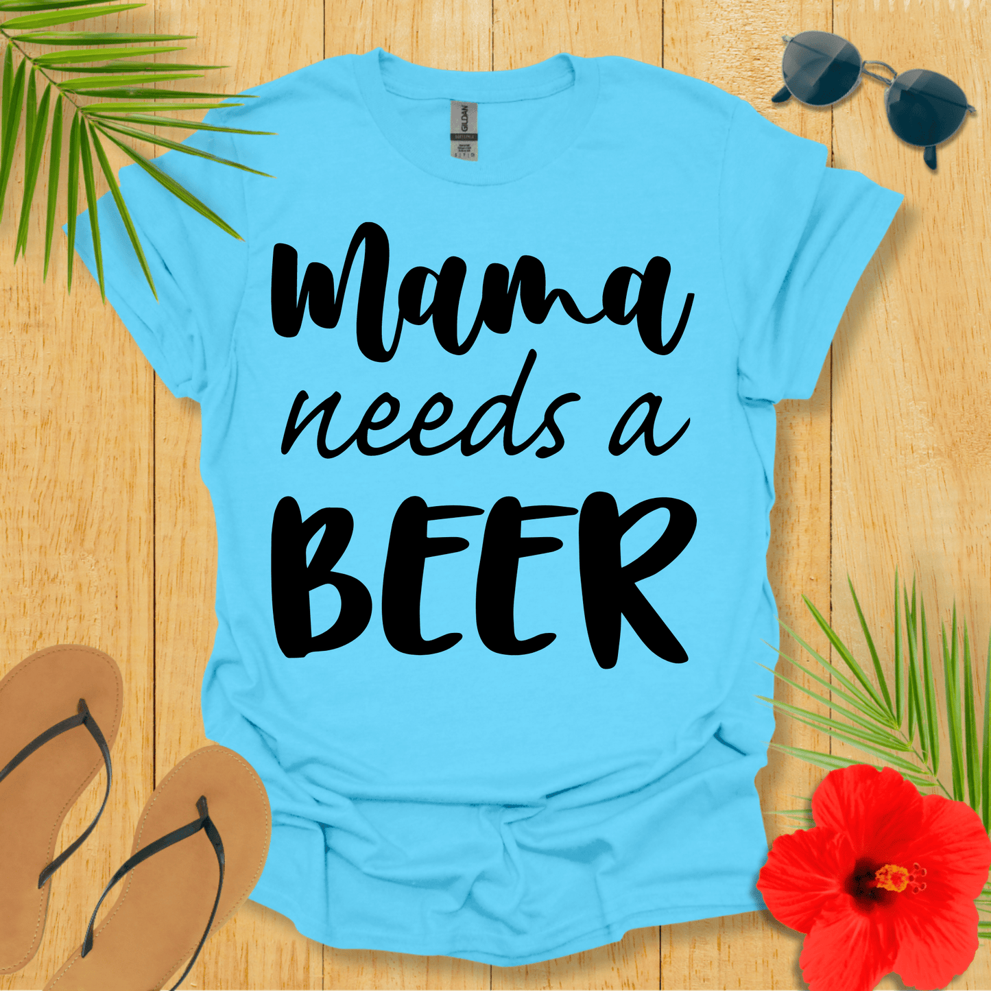 Mama Needs A Beer T-Shirt