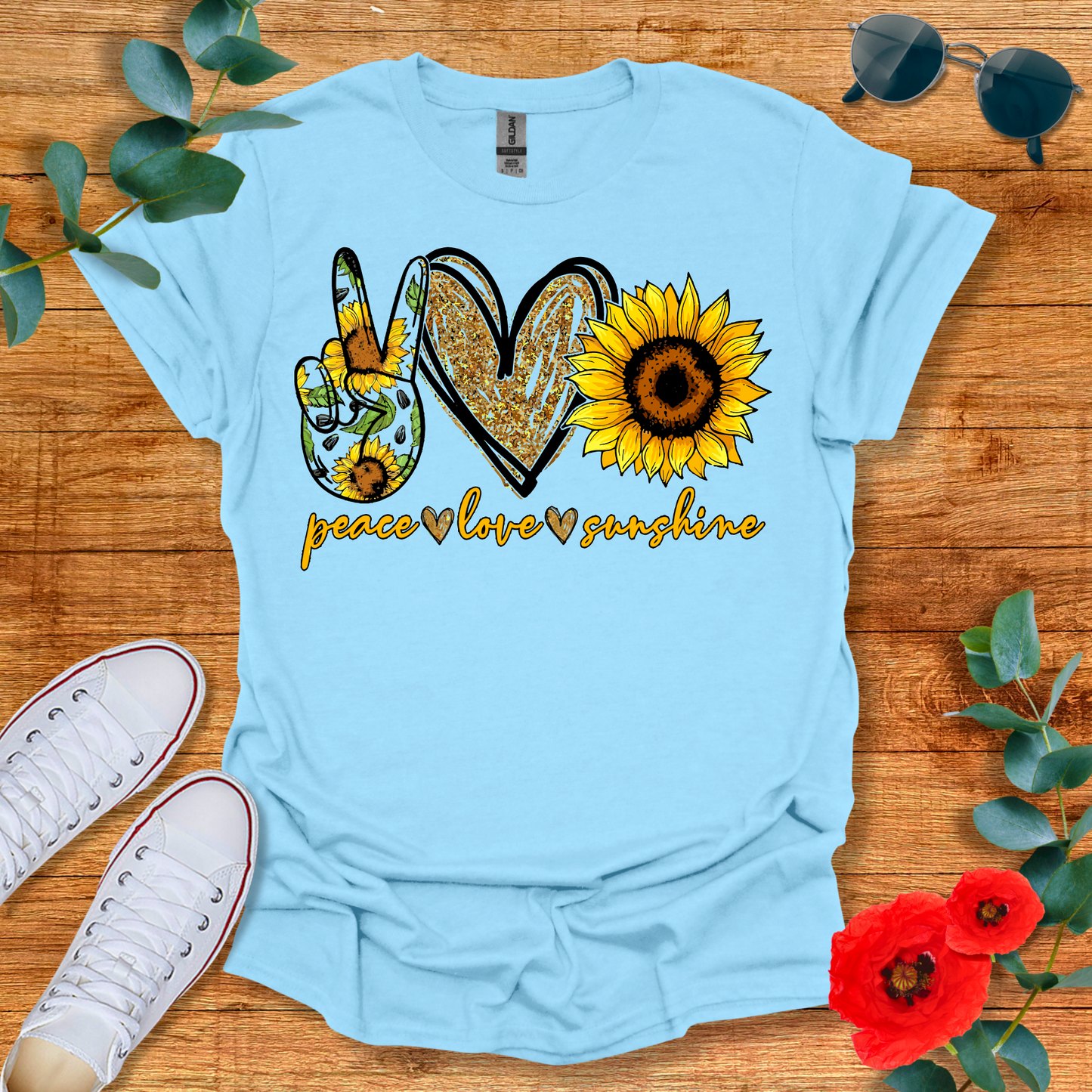 Peace Love Sunshine T-Shirt