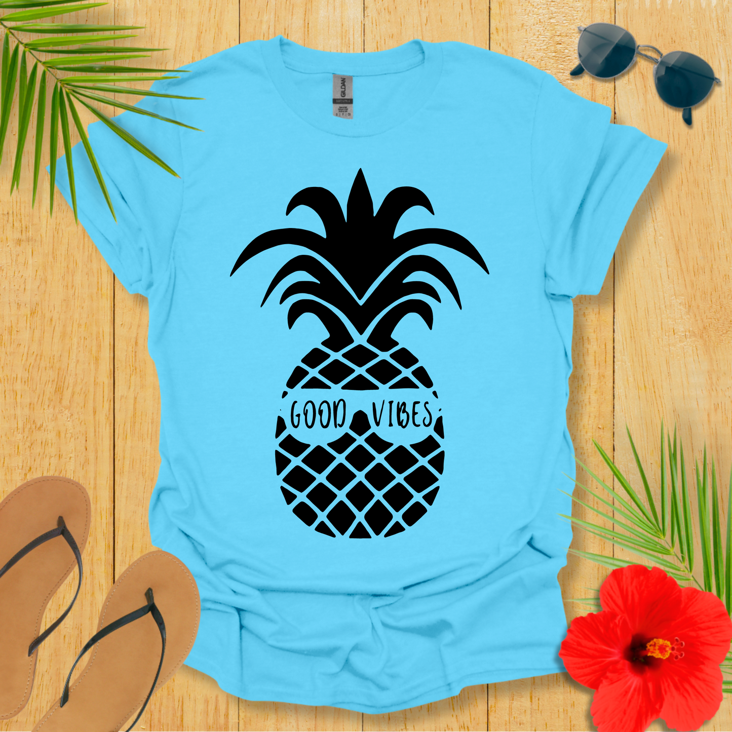 Good Vibes Pineapple T-Shirt