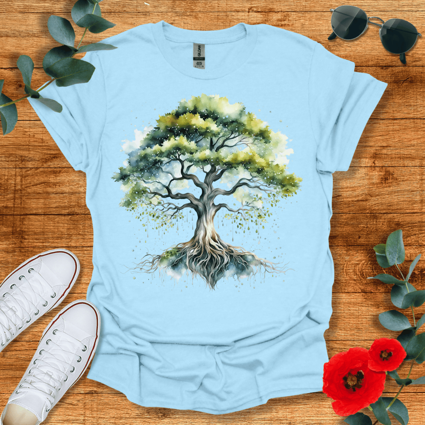 Watercolor Tree T-Shirt