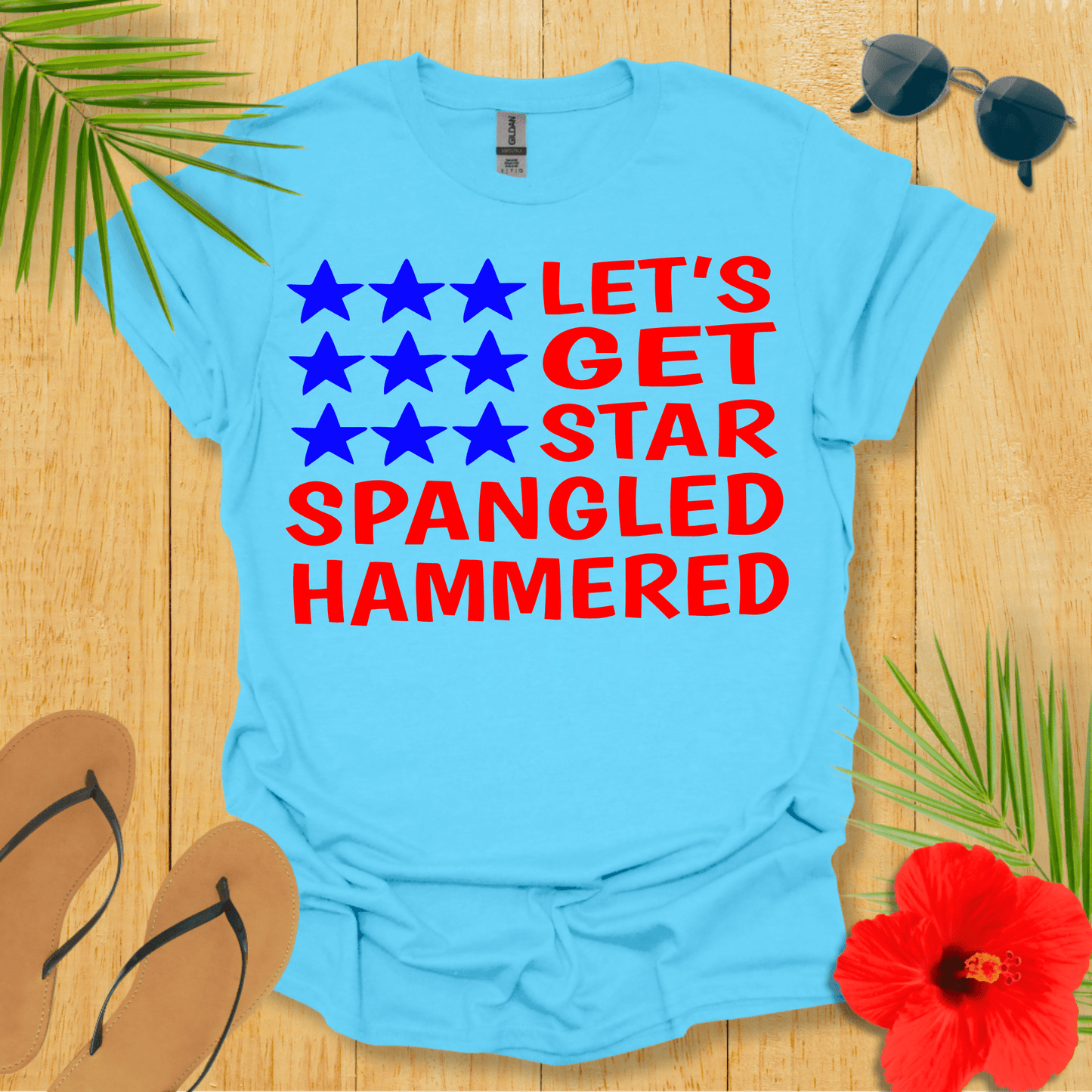 Star Spangled Hammered T-Shirt