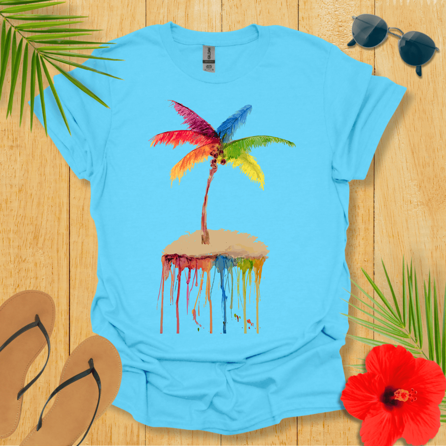 Watercolor Palm T-Shirt