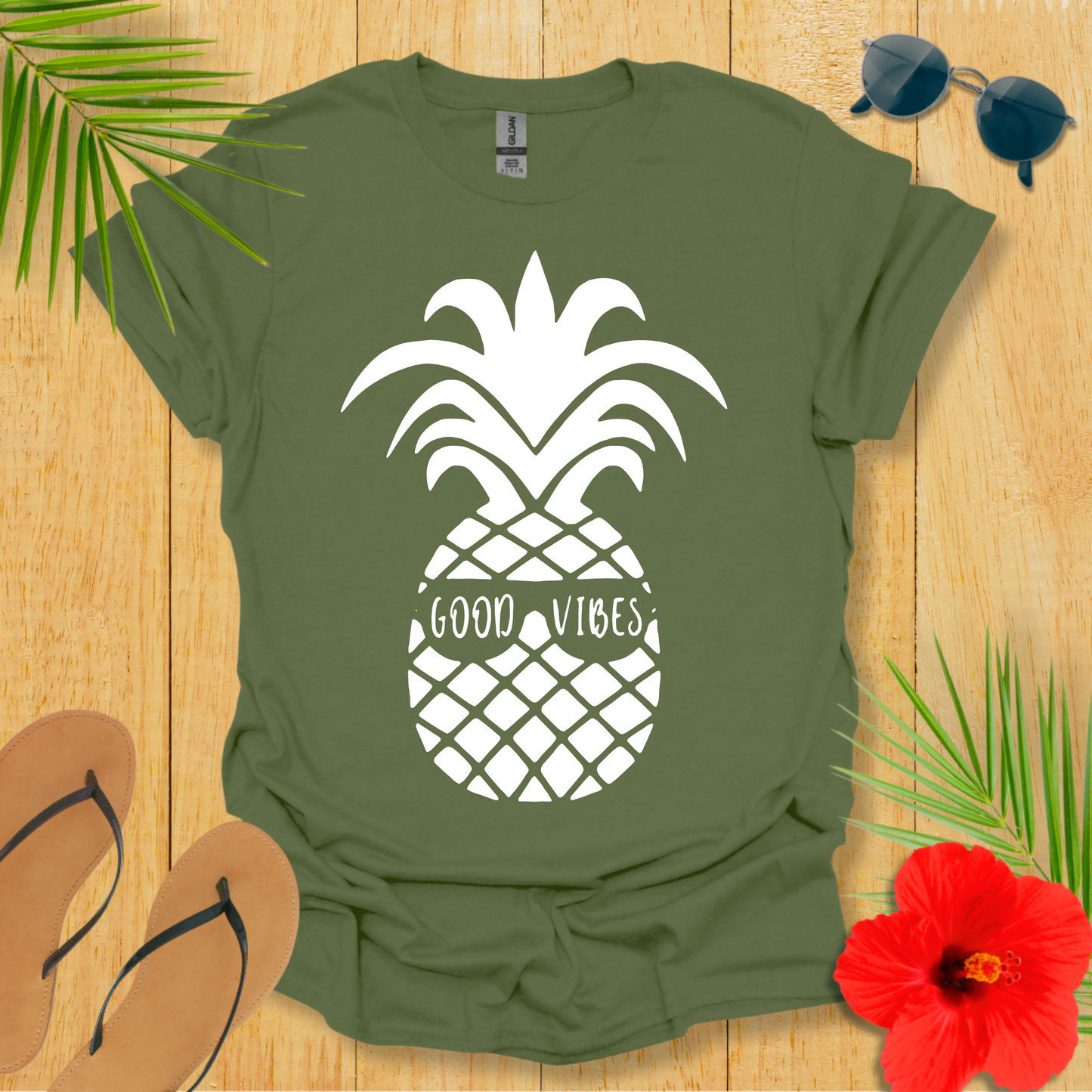 Good Vibes Pineapple T-Shirt