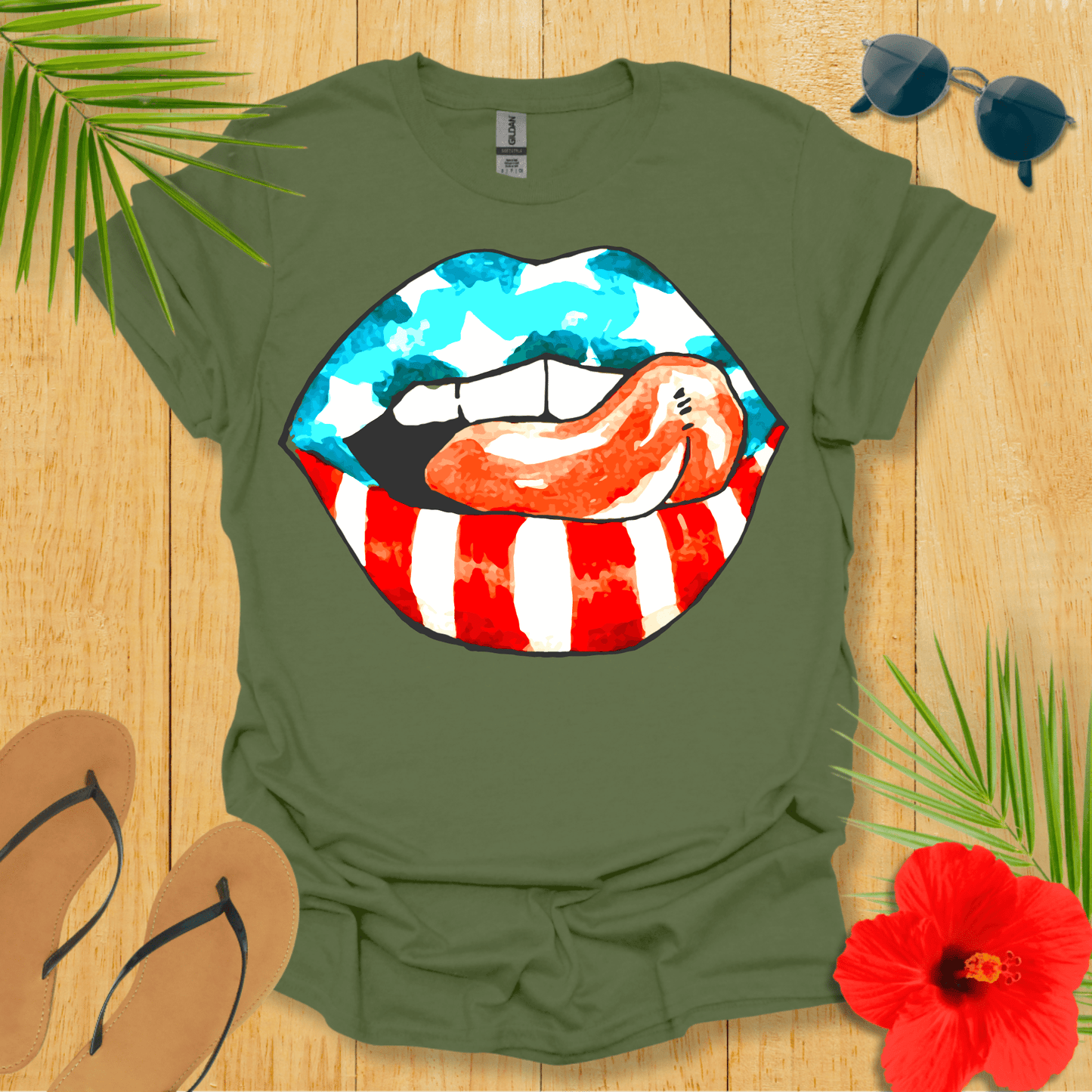 USA Lips T-Shirt