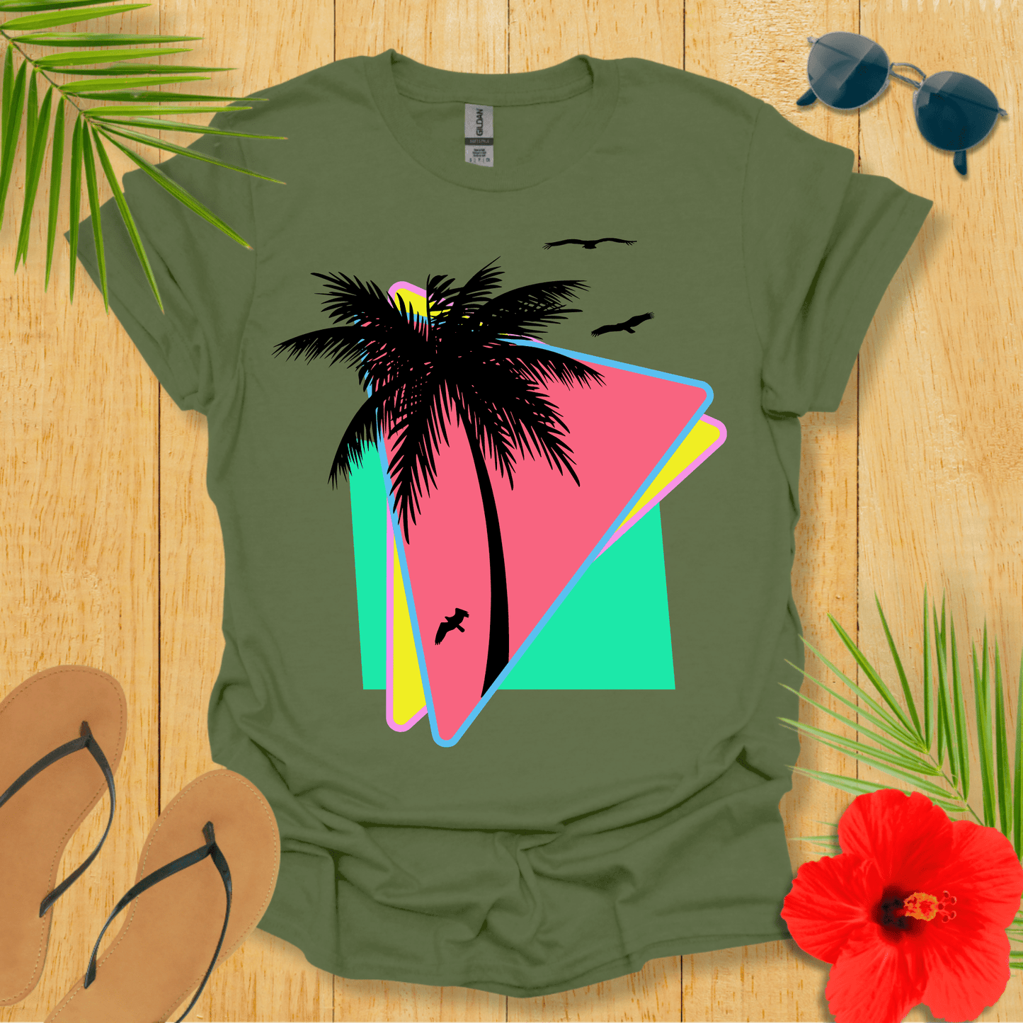 Retro Palm T-Shirt