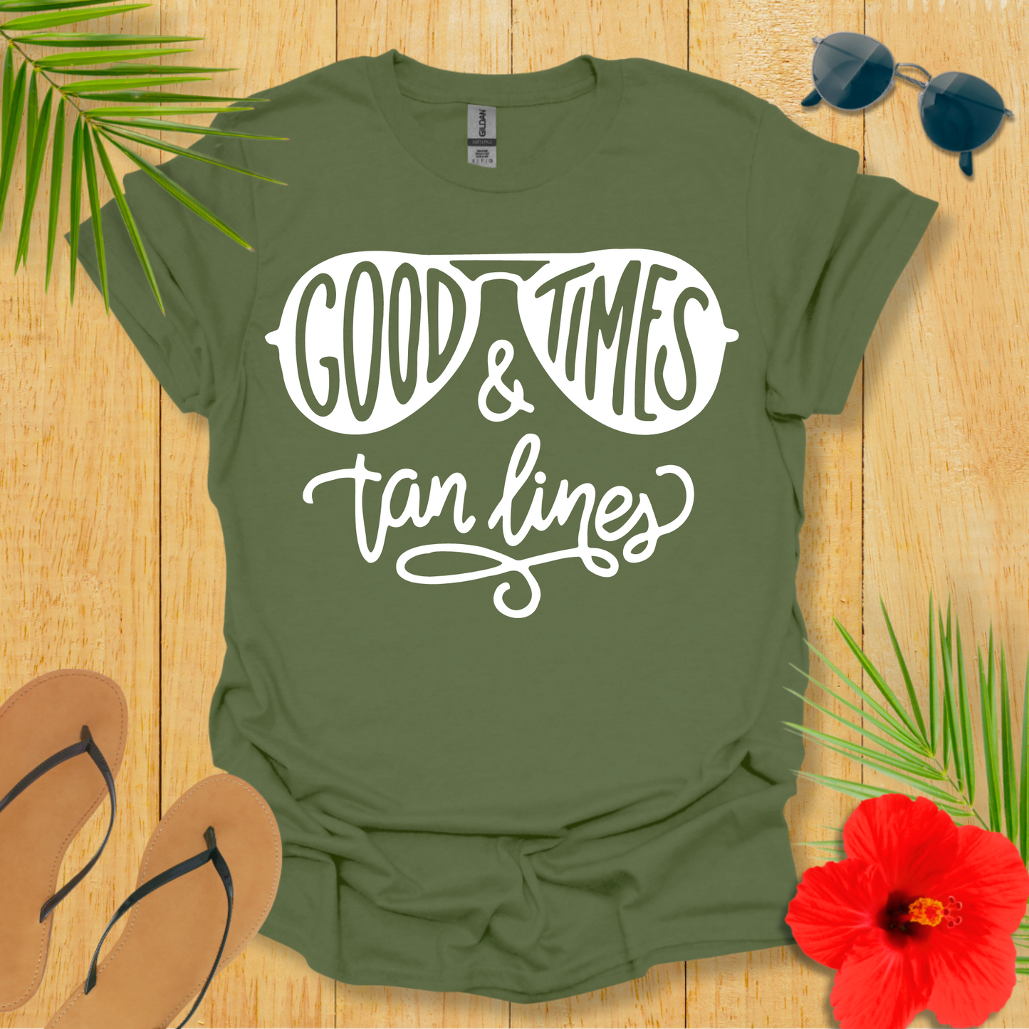 Good Time And Tan Lines T-Shirt