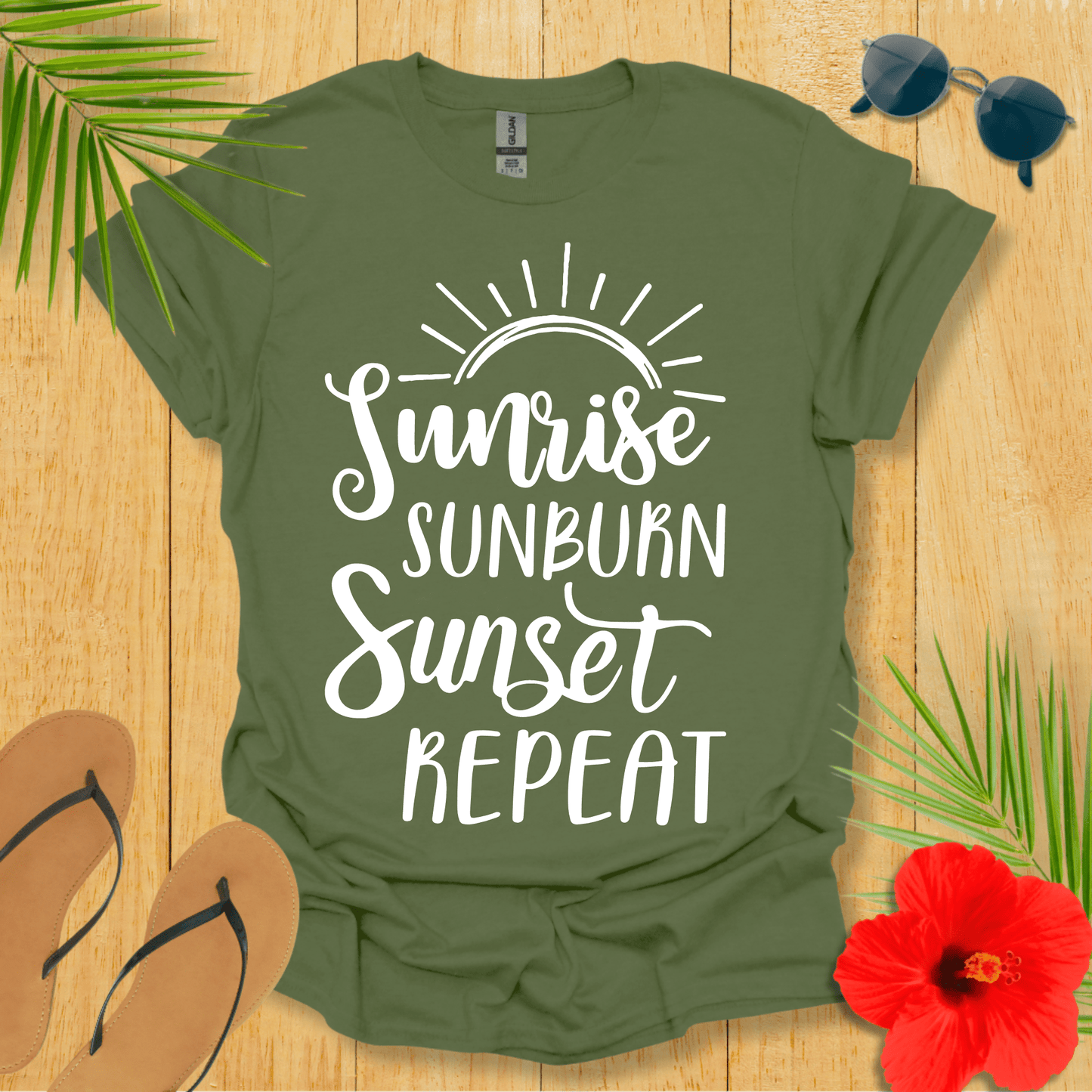 Sunrise Repeat T-Shirt