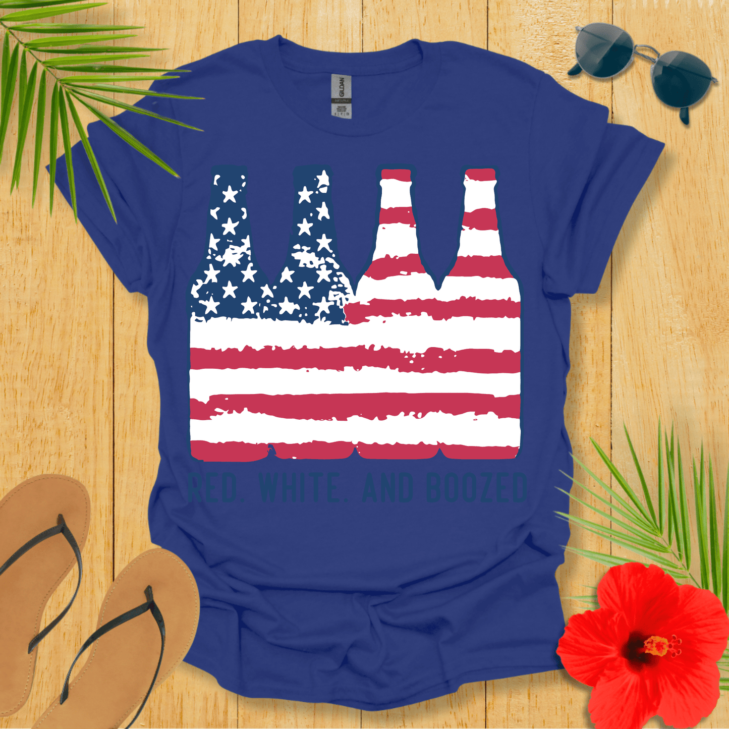 Red White and Boozed T-Shirt