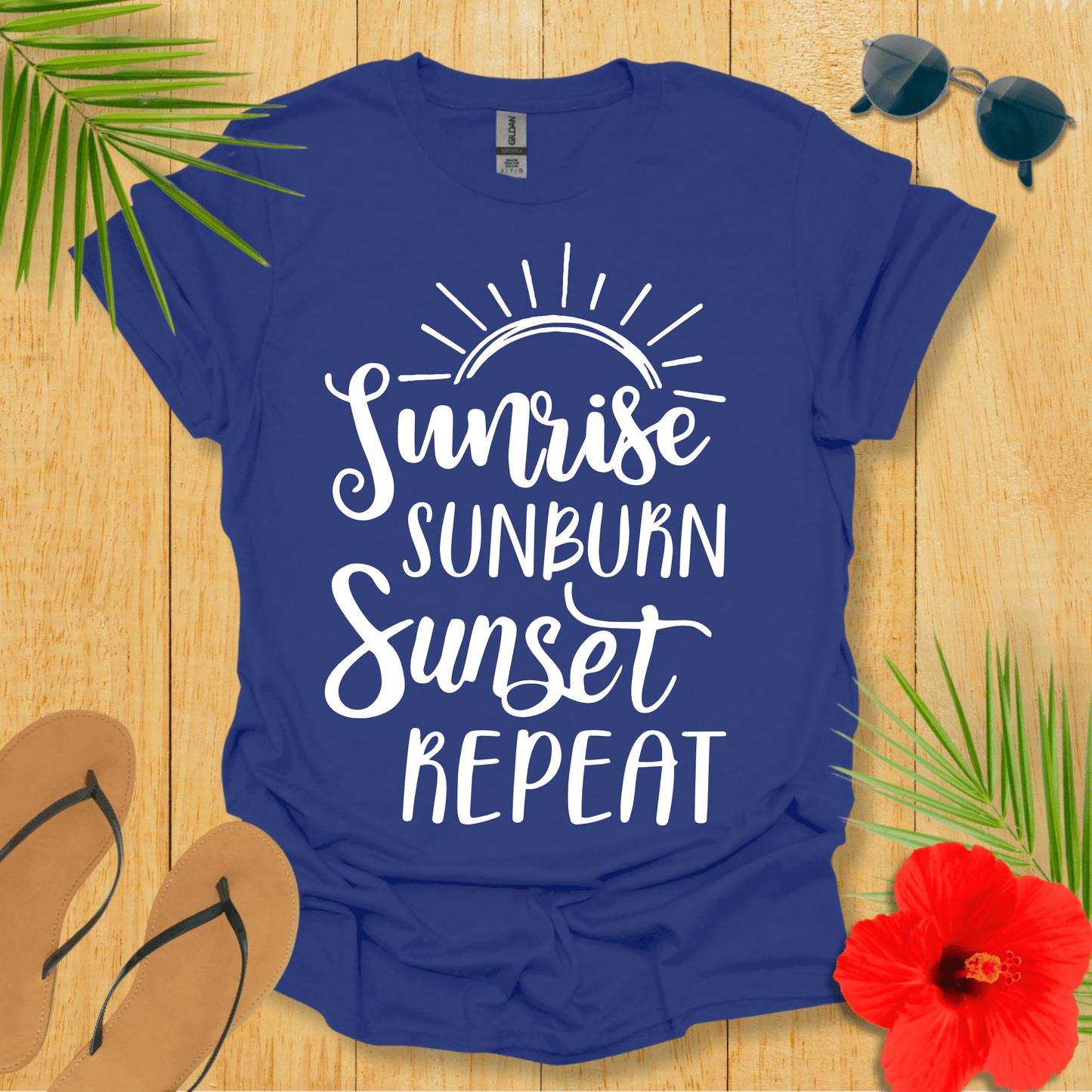 Sunrise Repeat T-Shirt