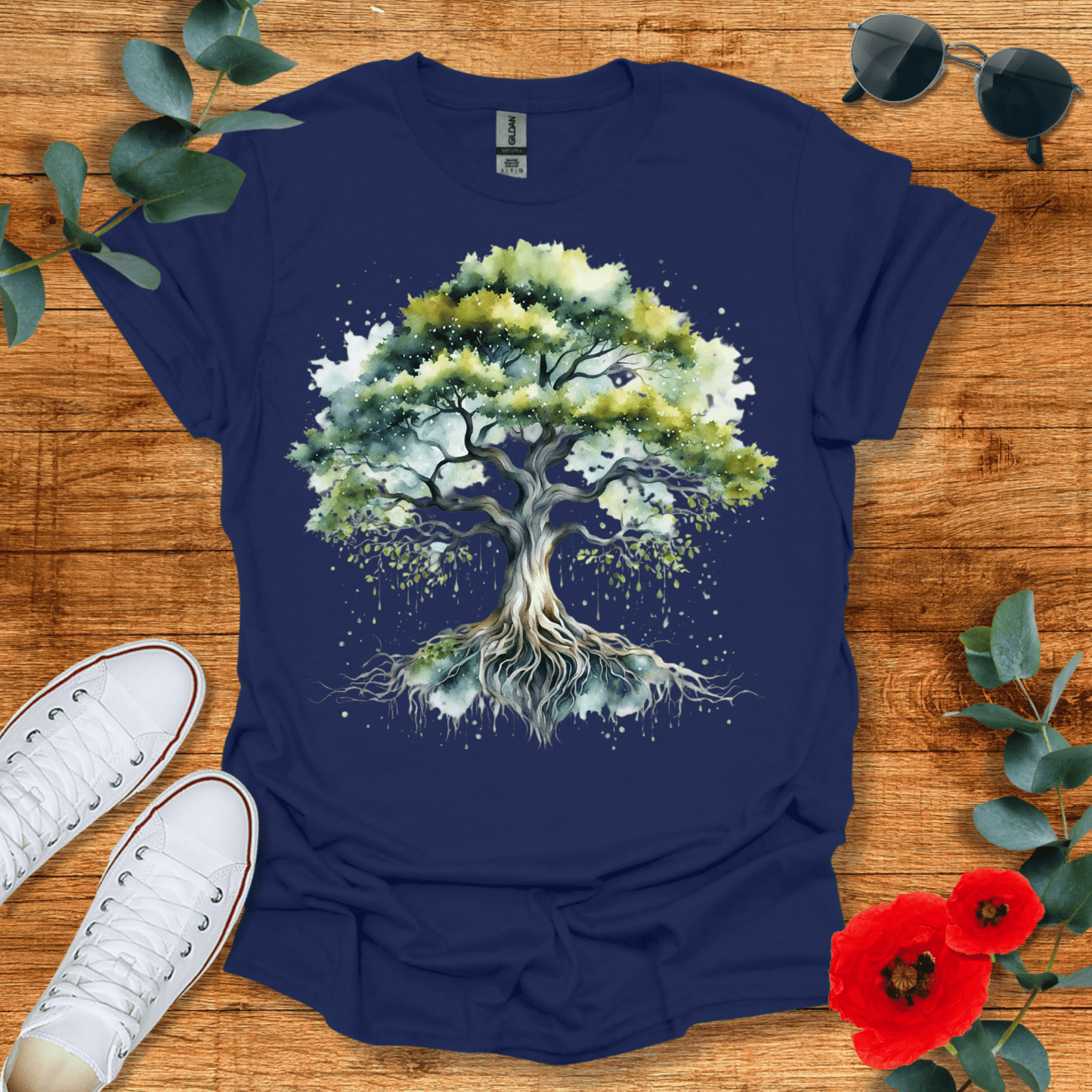 Watercolor Tree T-Shirt