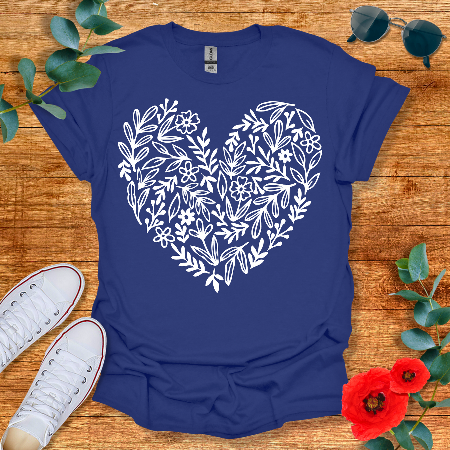 Flower Heart T-Shirt